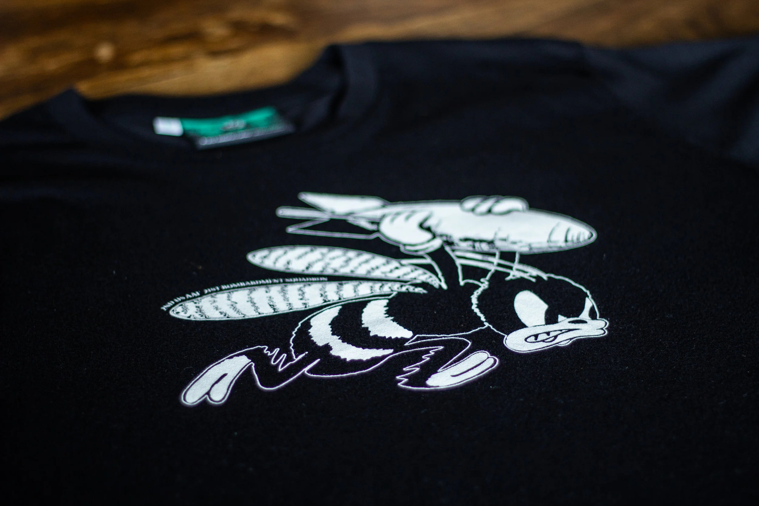 Copy of Black Bear Brand "bee" bomber t
