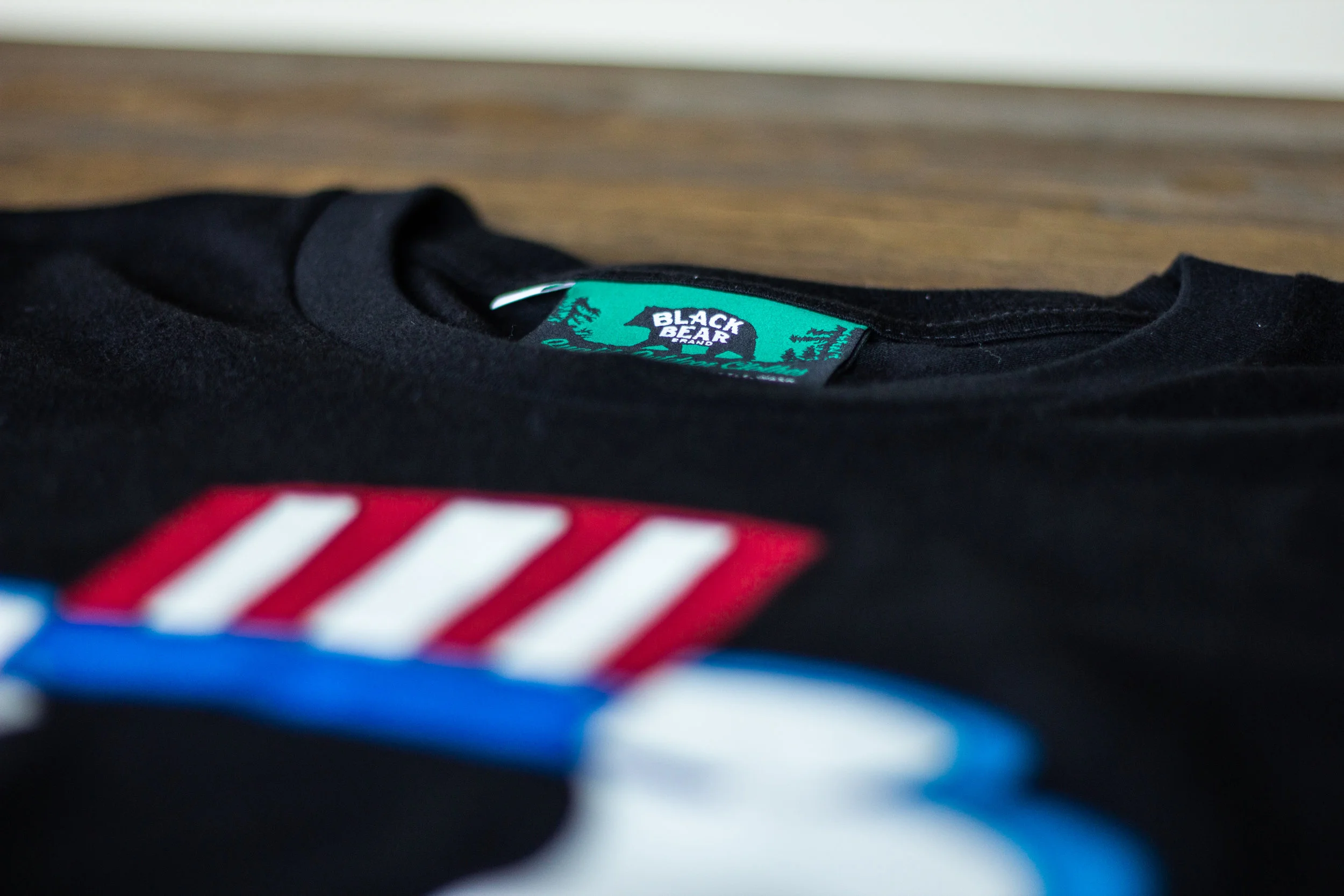 Copy of bomber artwork Bomb tee shirt by Black Bear Brand