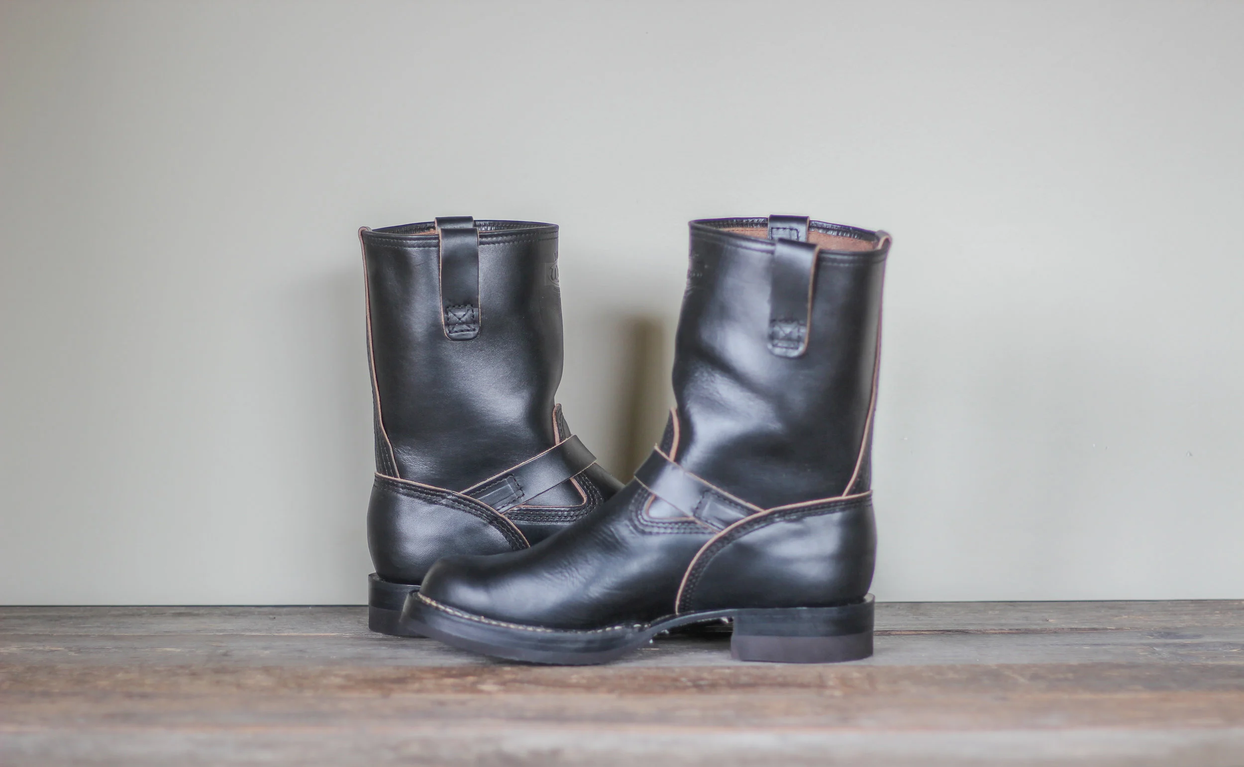 Wesco x Black Bear Brand x Wokini (Horween Horsehide) BOSS Engineer Boot