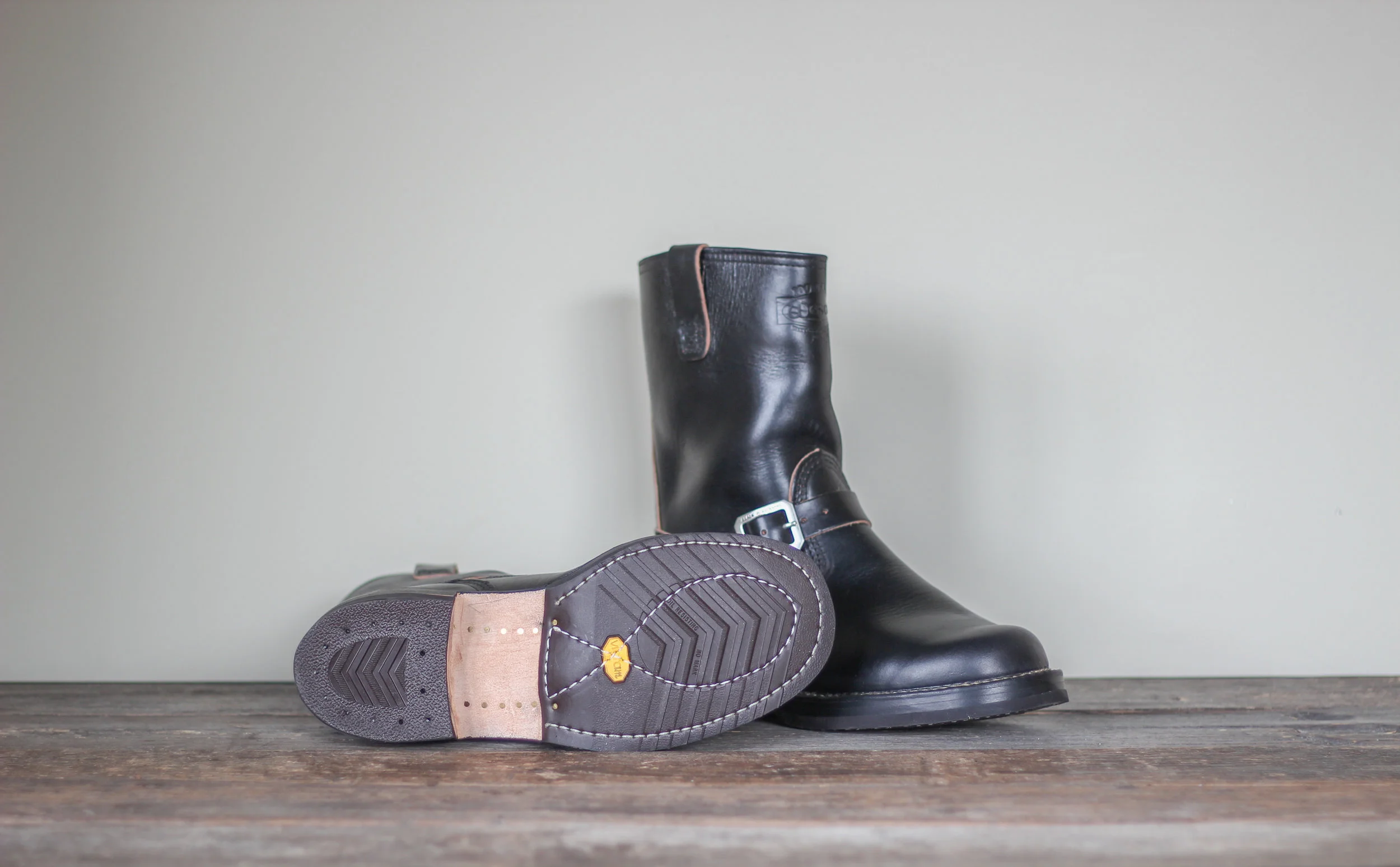 Wesco x Black Bear Brand x Wokini (Horween Horsehide) BOSS Engineer Boot