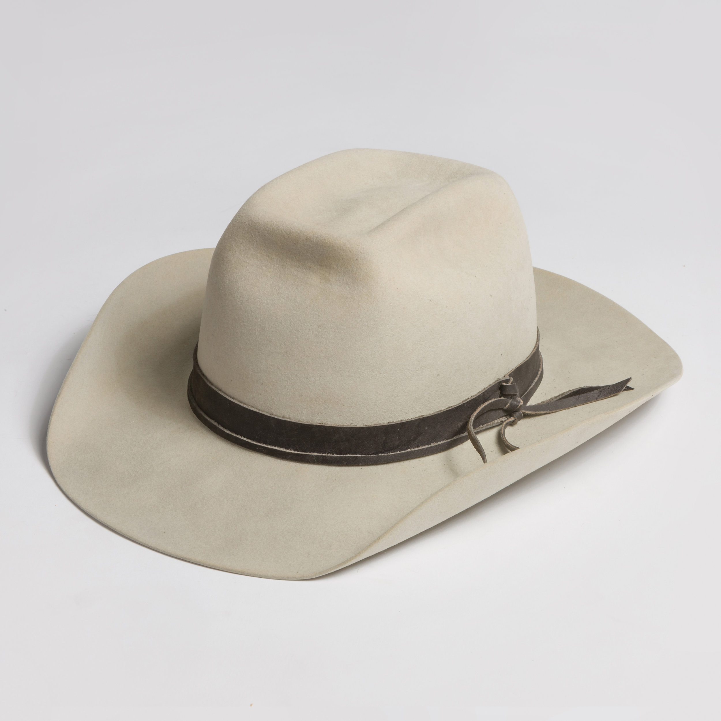 Black Bear Brand hand made silver belly cowboy hat