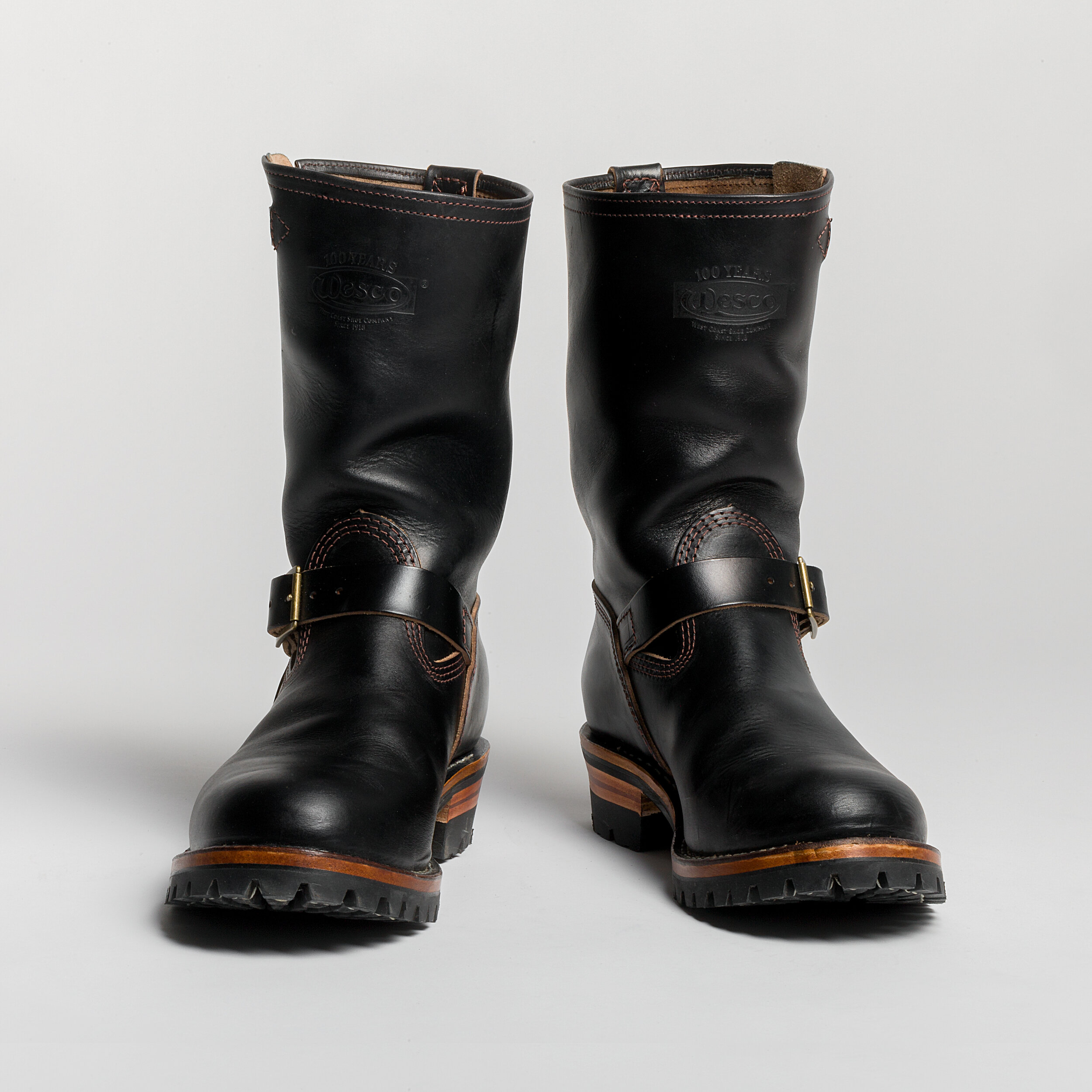 The Horween Horsehide Roughrider BOSS Collaboration with Wesco — Black