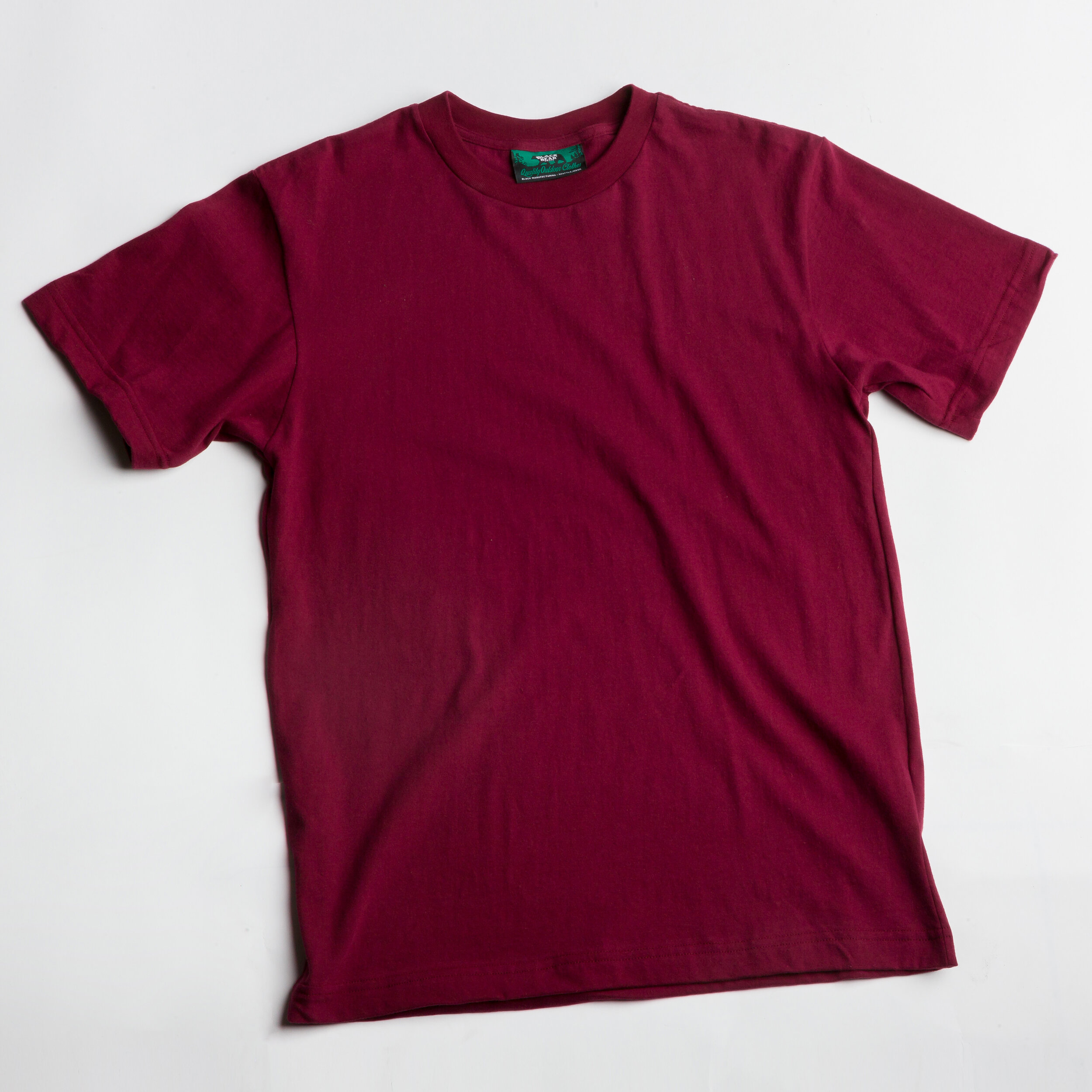 The lighter 9oz. ultimate T-Shirt in Blood Red — Black Bear Brand