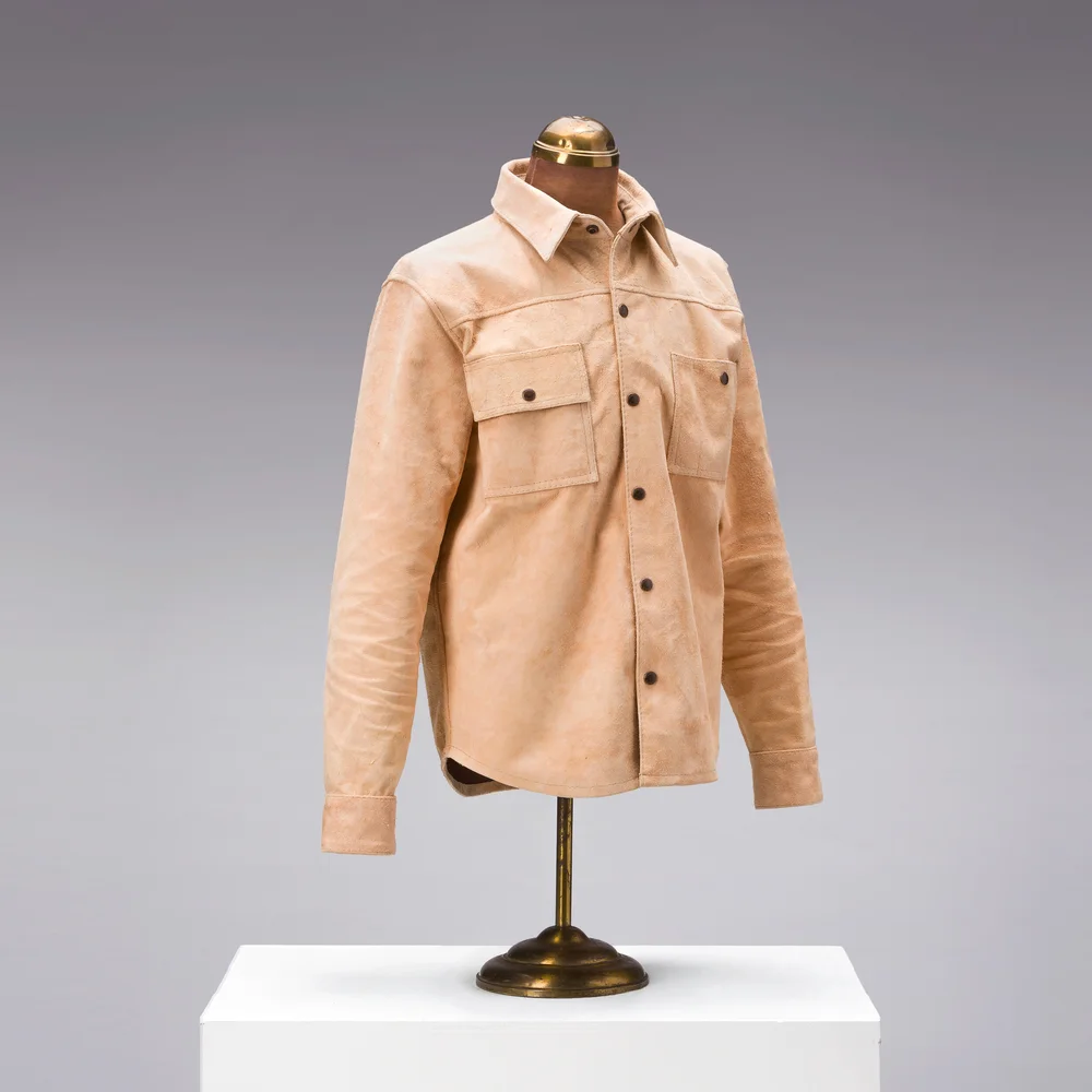 The Rough-RIDER Natural Horsehide RoughOut Western OVER-Shirt 