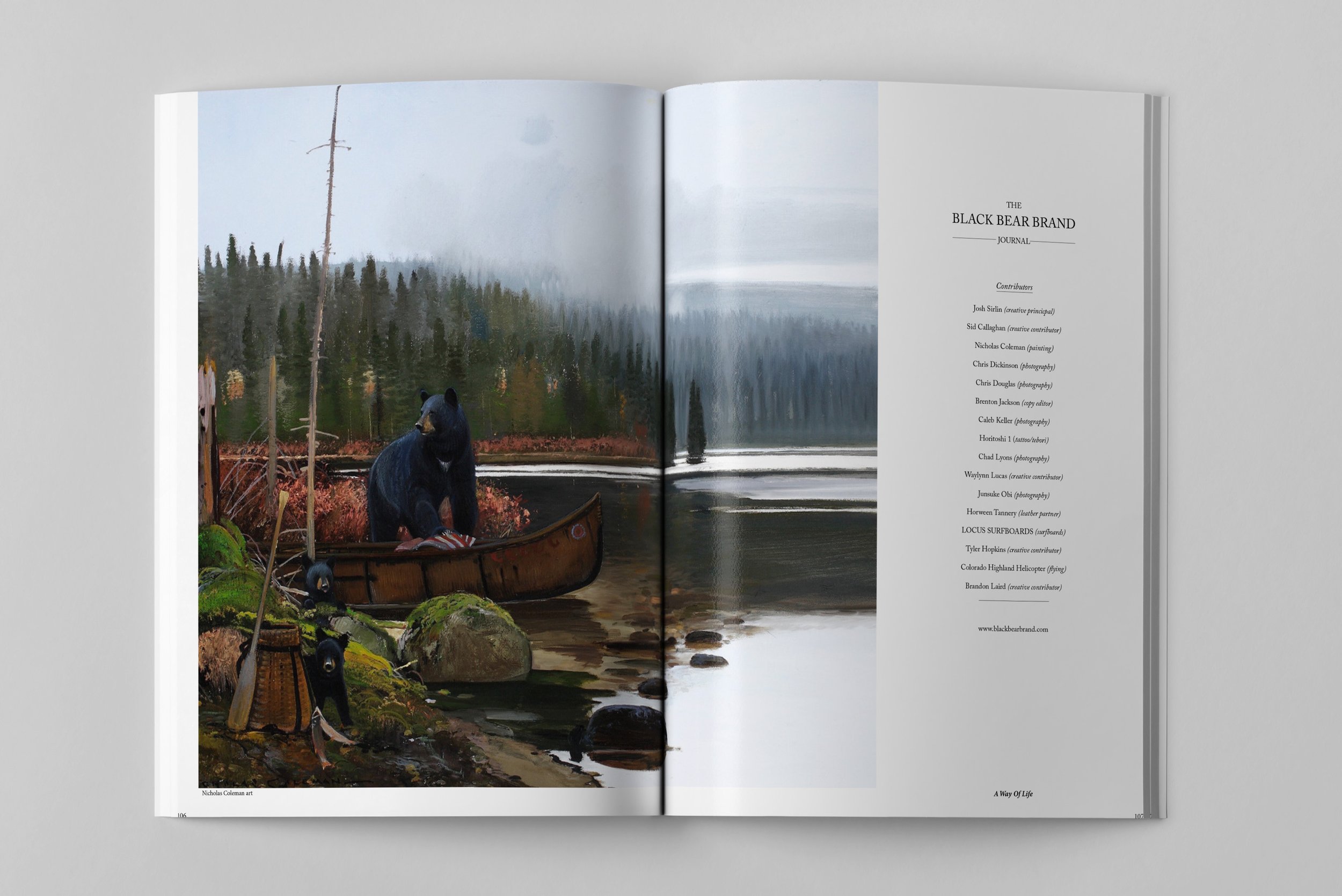 Black Bear Brand - Journal volume 4 (A WAY OF LIFE)