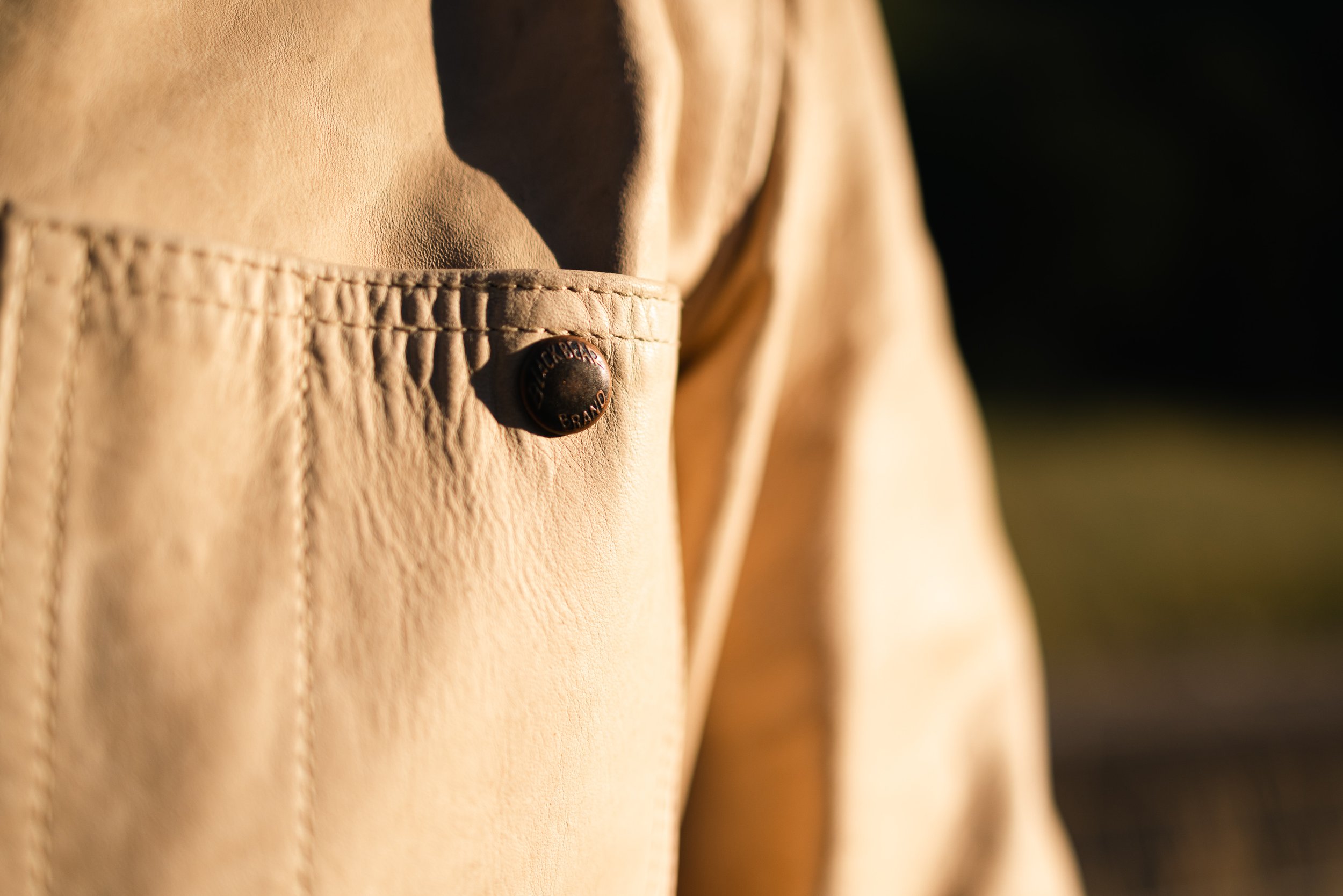 black bear brand ivory western horsehide jacket on yellowstone