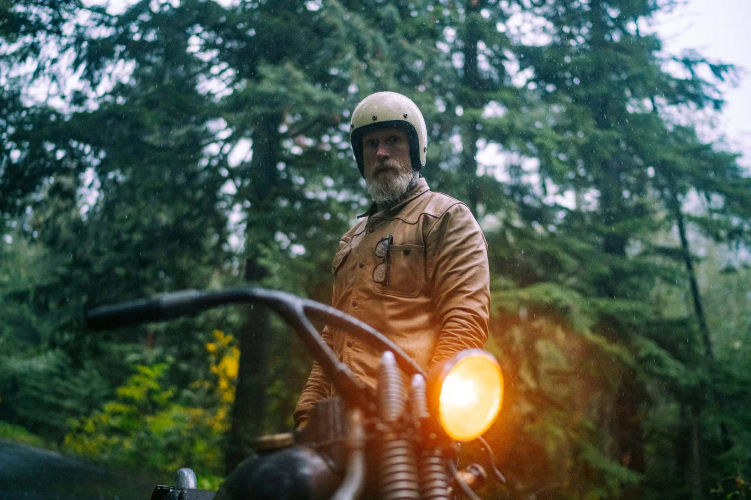 Black Bear Brand - Aged IVORY Western Horween Jacket — Black Bear 