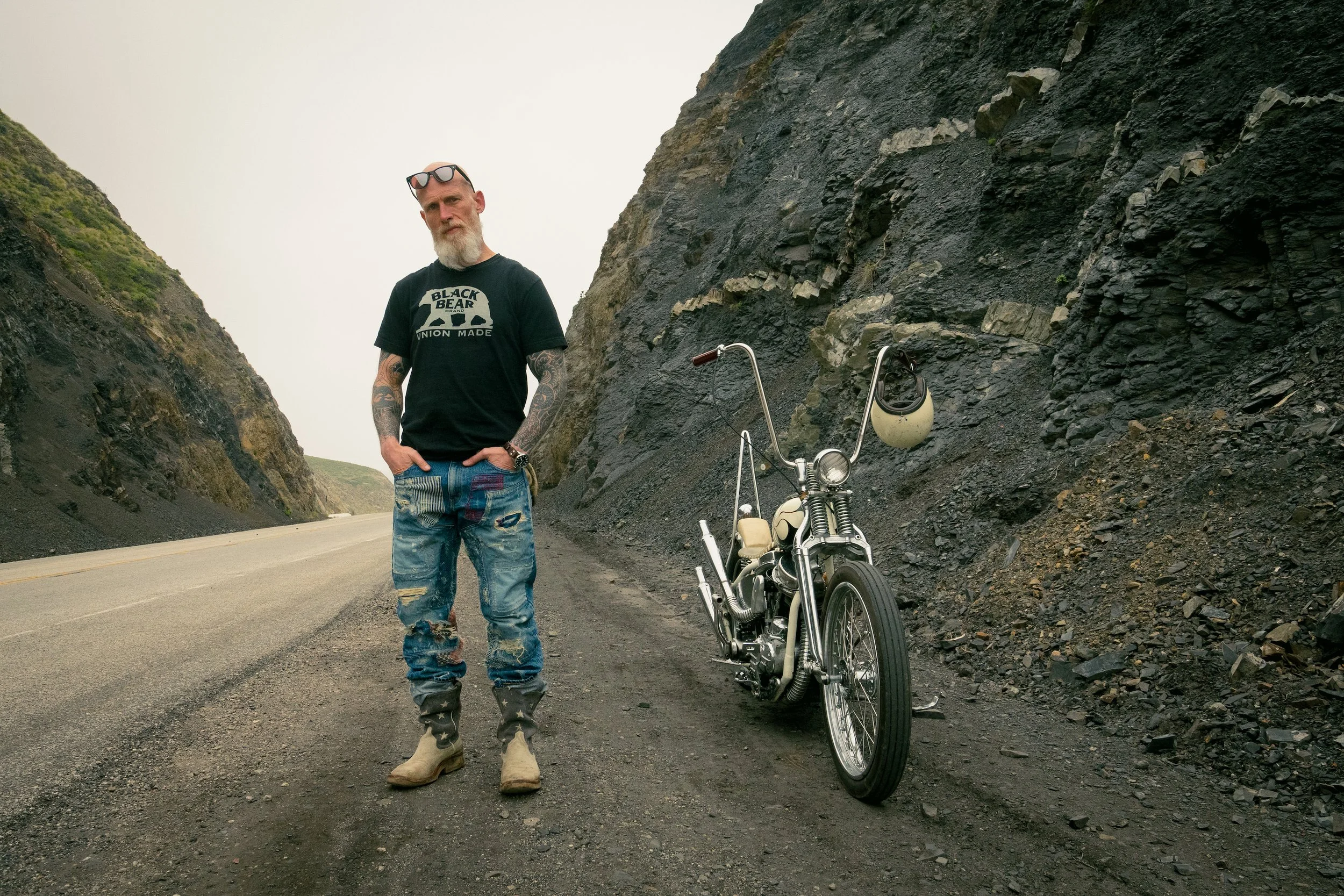 Boro Fabric Jeans by Black Bear Brand. The Essence of Rugged Individuality and Uncompromising Quality. A Way of Life Woven into Every Thread. The Epitome of Men's Fashion Excellence