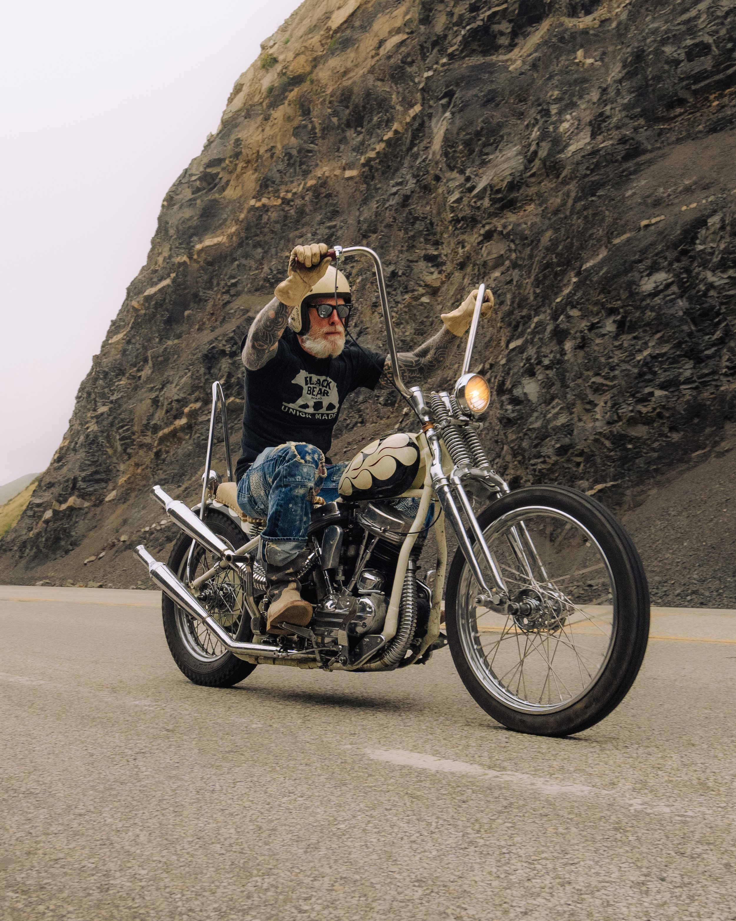 Boro Fabric Jeans by Black Bear Brand. The Essence of Rugged Individuality and Uncompromising Quality. A Way of Life Woven into Every Thread. The Epitome of Men's Fashion Excellence