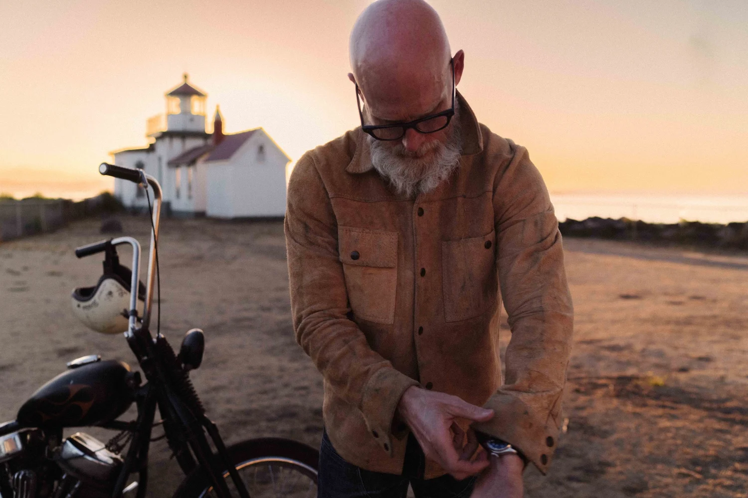 The Rough-RIDER Natural Horsehide RoughOut Western OVER-Shirt 