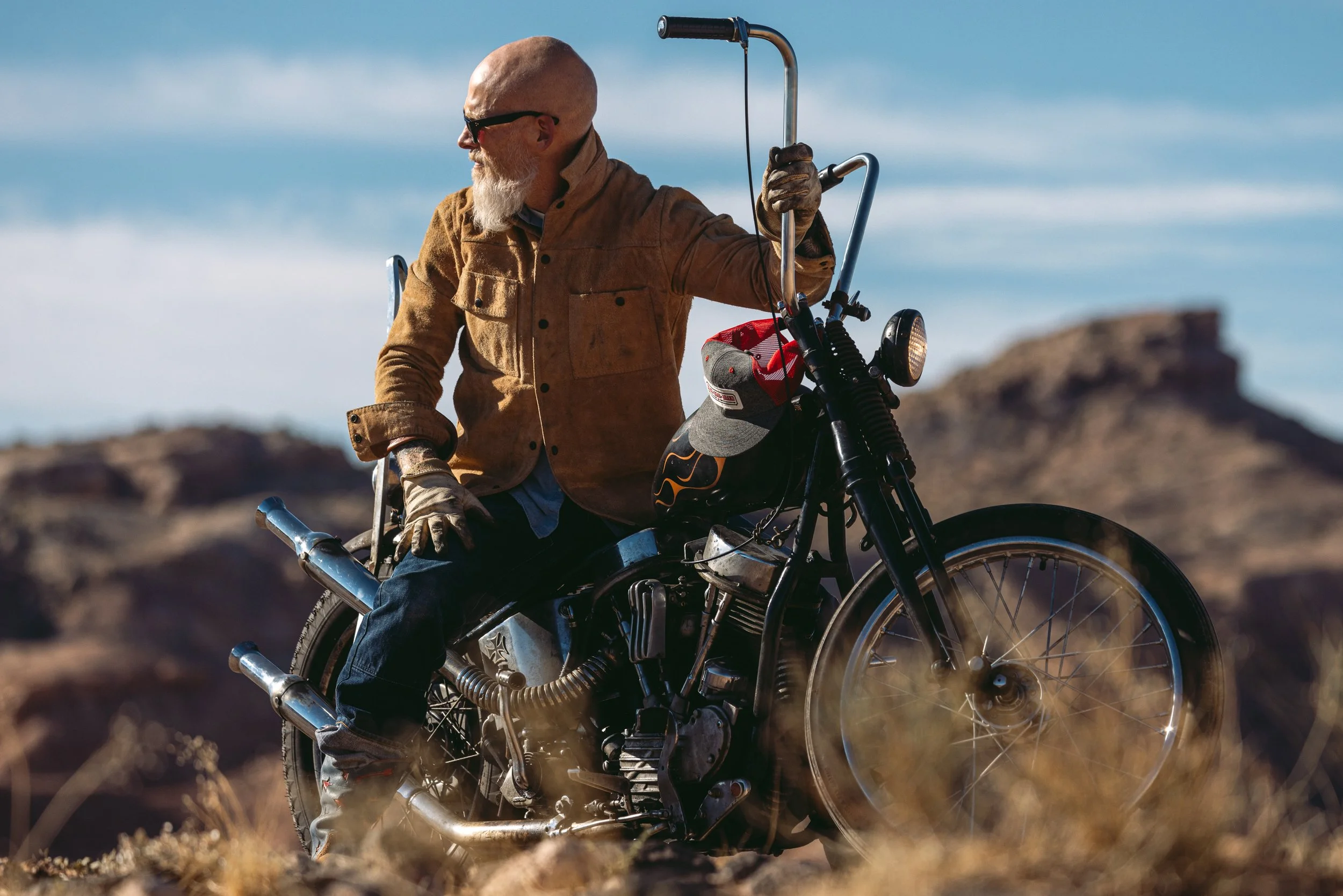 The Rough-RIDER Natural Horsehide RoughOut Western OVER-Shirt — Black ...