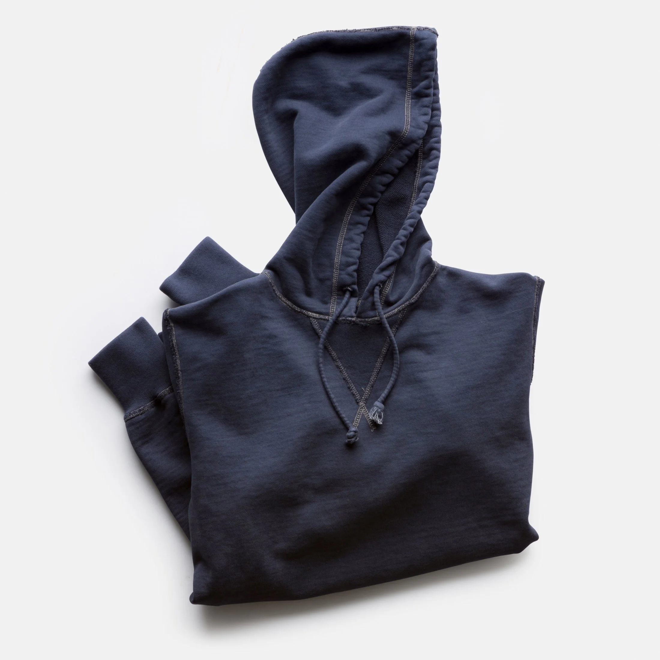 A finely crafted 30 oz. Terry item from Black Bear Brand, proudly made in the USA and garment dyed in the signature Black Bear Brand Navy