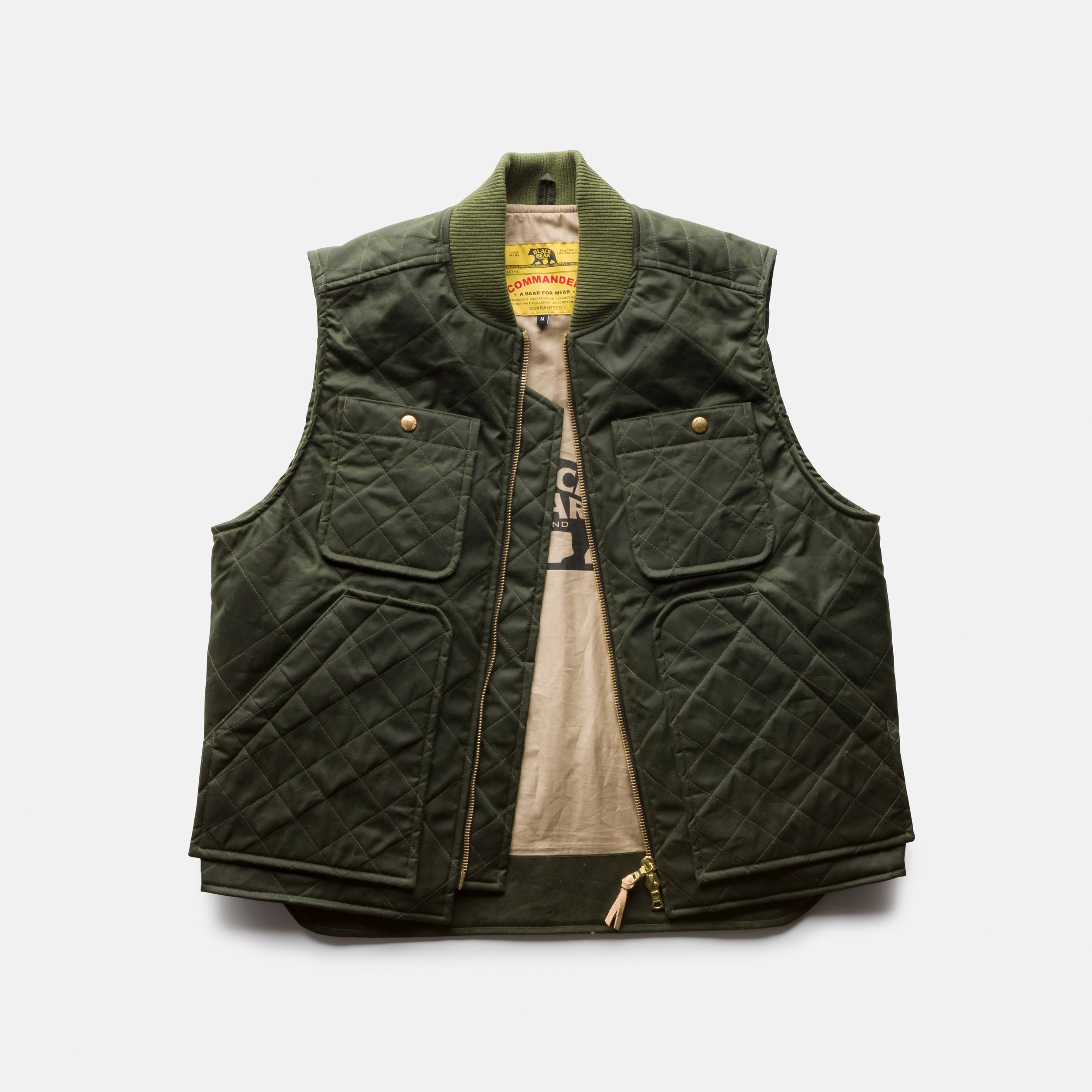 The Ultimate Wax Canvas Vest by Black Bear Brand