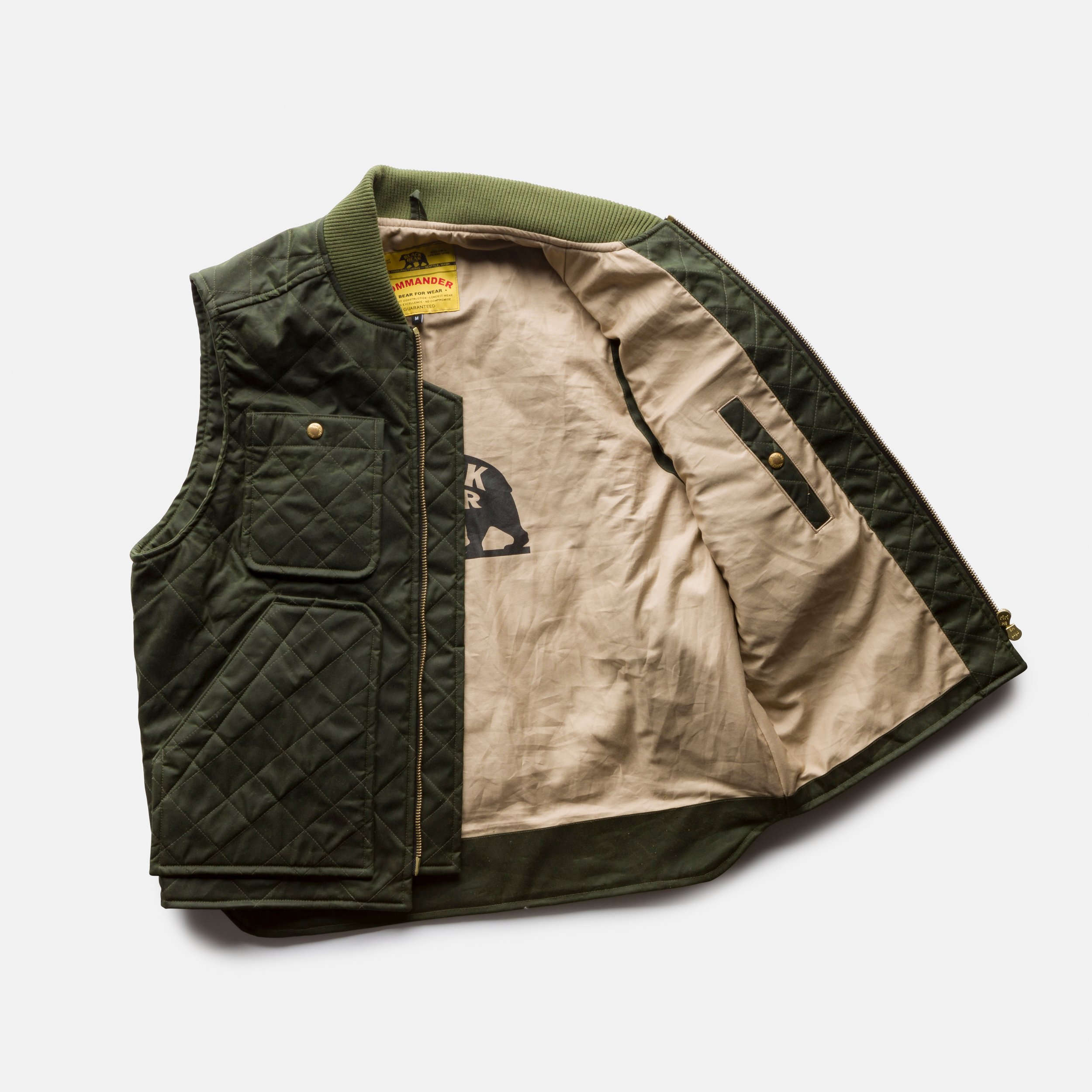 The Ultimate Wax Canvas Vest by Black Bear Brand