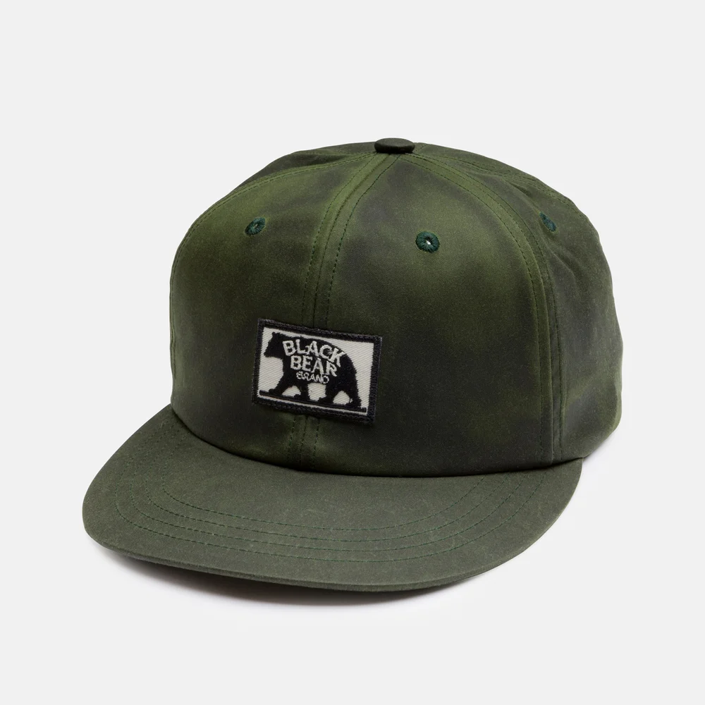HUNTER Green Wax BLACK BEAR BRAND NW Original LOGO Hat