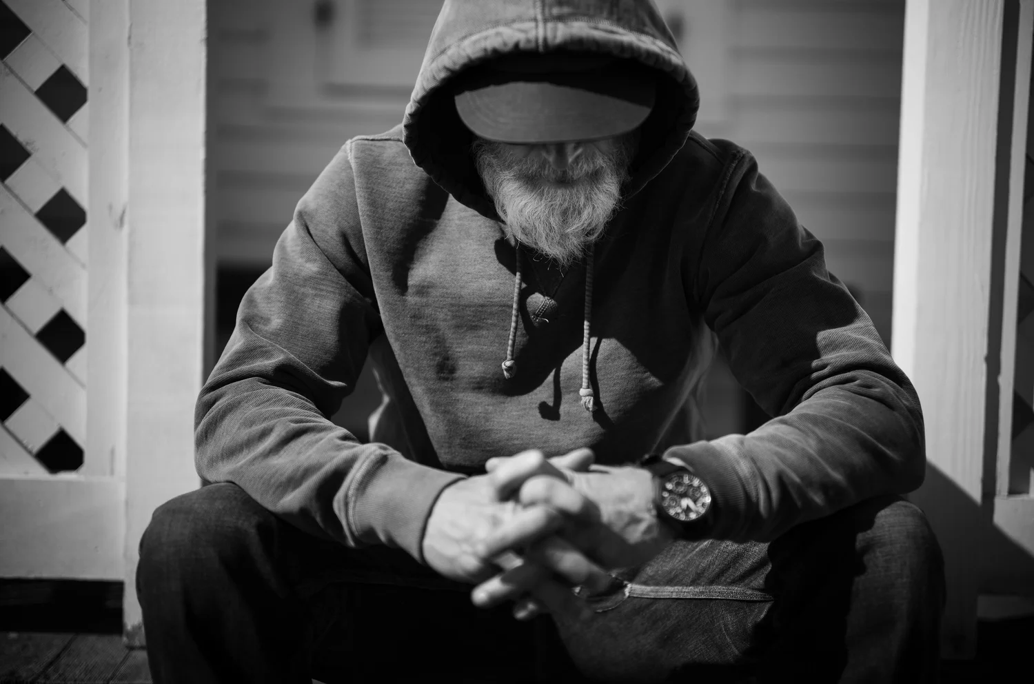 Black Bear Brand CHARCOAL Grey Garment Dyed Ultimate 30oz Terry