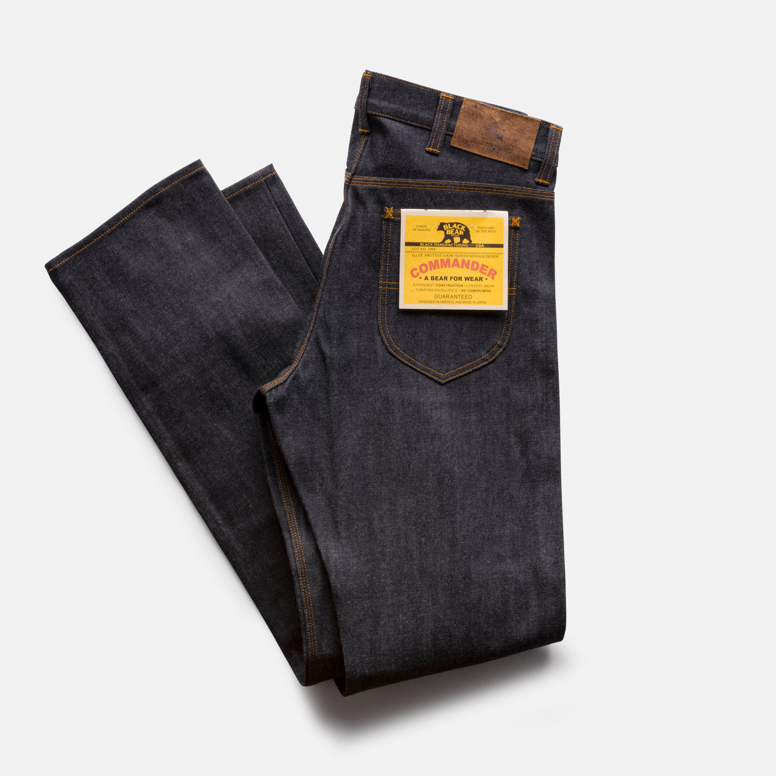 the Black Bear Brand ONE Jeans — Black Bear Brand