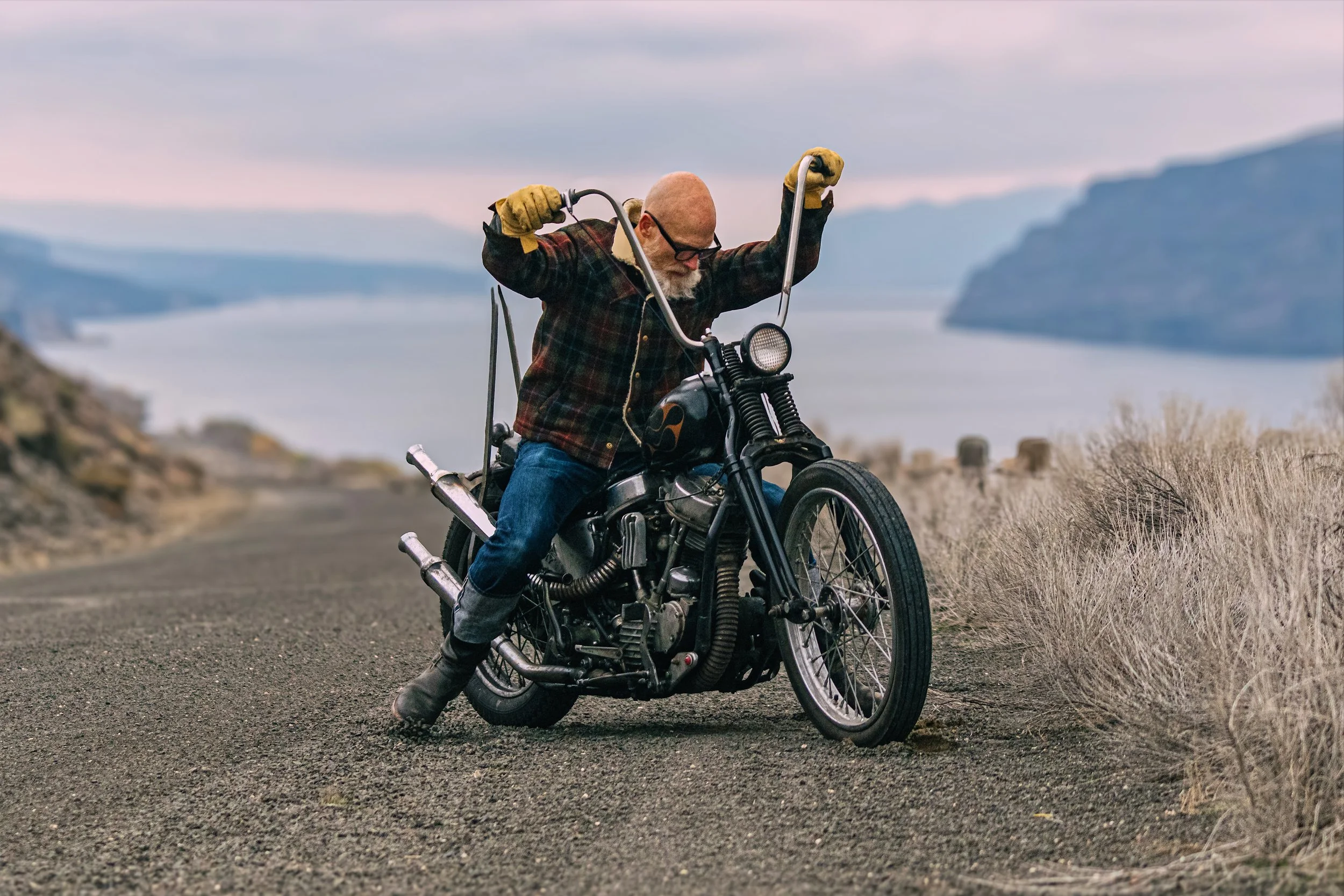ultimate in craftsmanship, the Black Bear Brand Highlander Coat in beautiful custom Harris Tweed hand weaved in Scotland