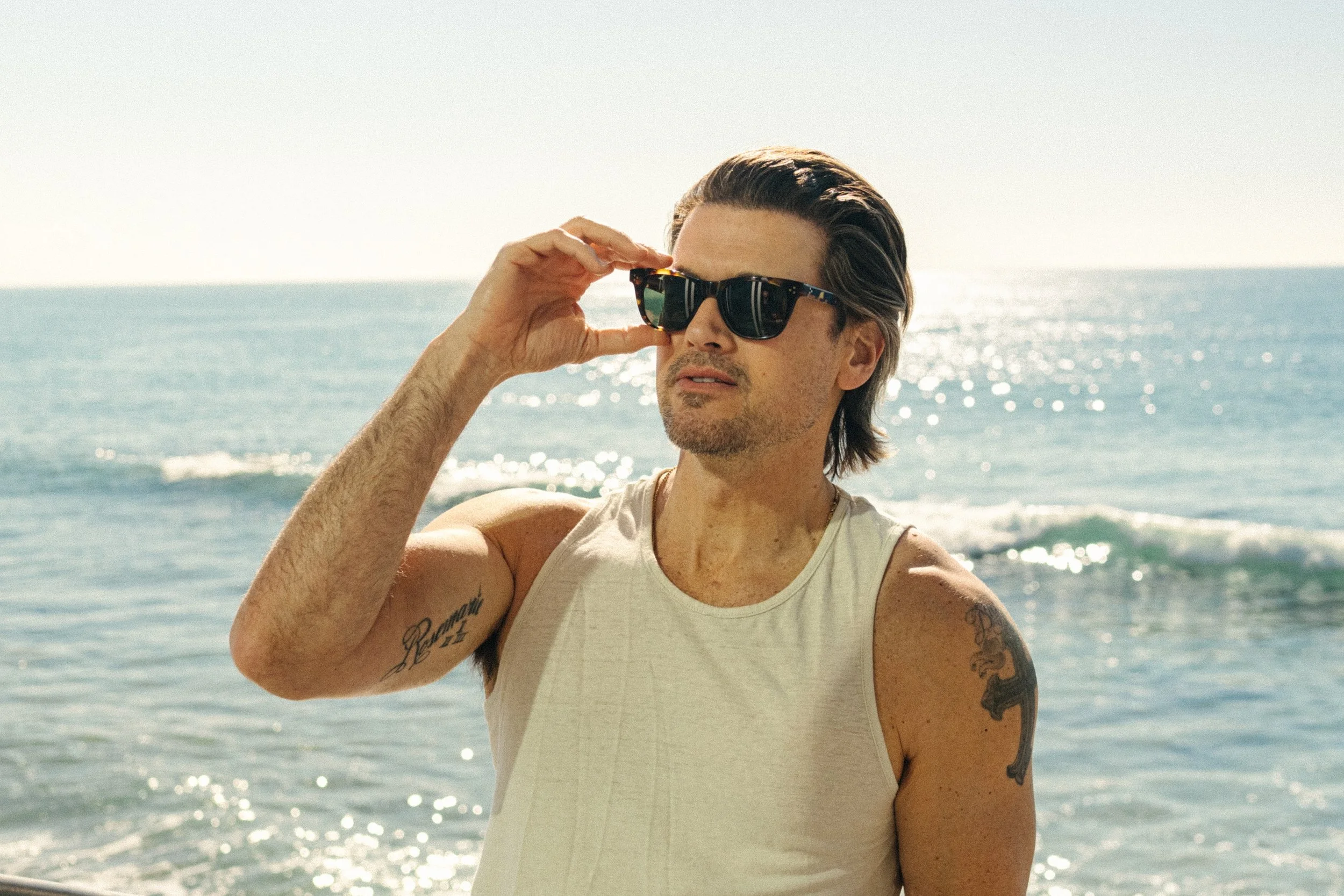 Nick Zano, SALT Optics x Black Bear Brand - SIRLIN Sun Glasses (Tortoise)