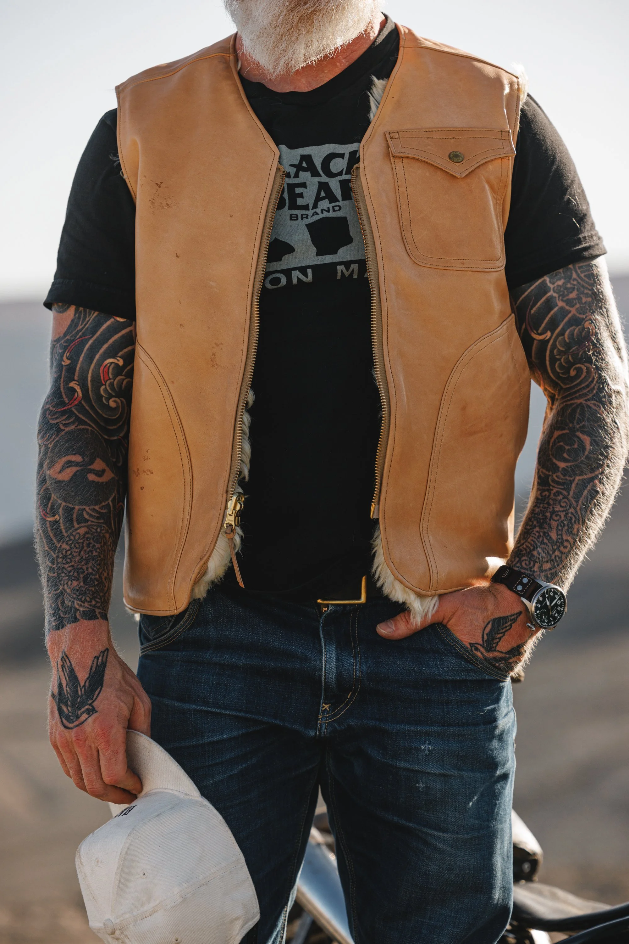 Black Bear Brand northern dream reversible vest 4.jpg