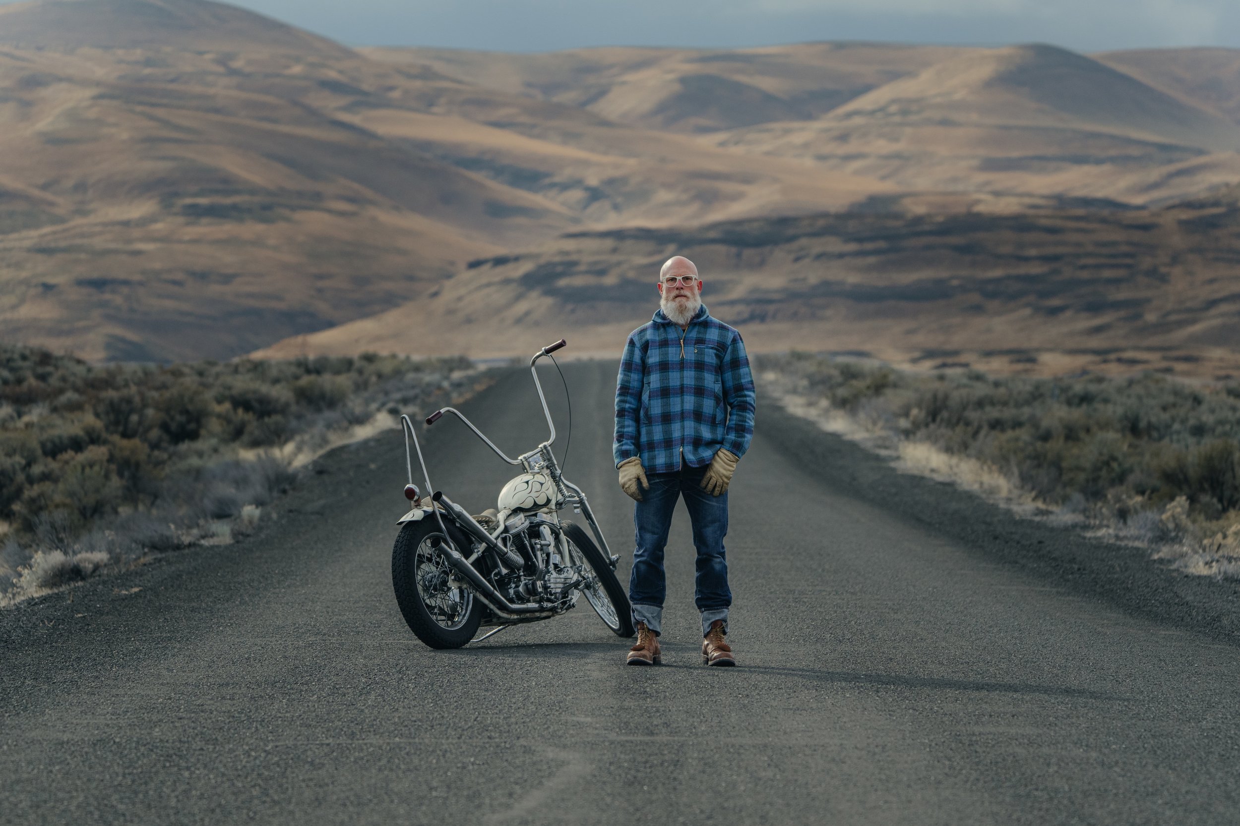 Sky Blue Harris Tweed Tartan ZIP Coat 3.jpeg