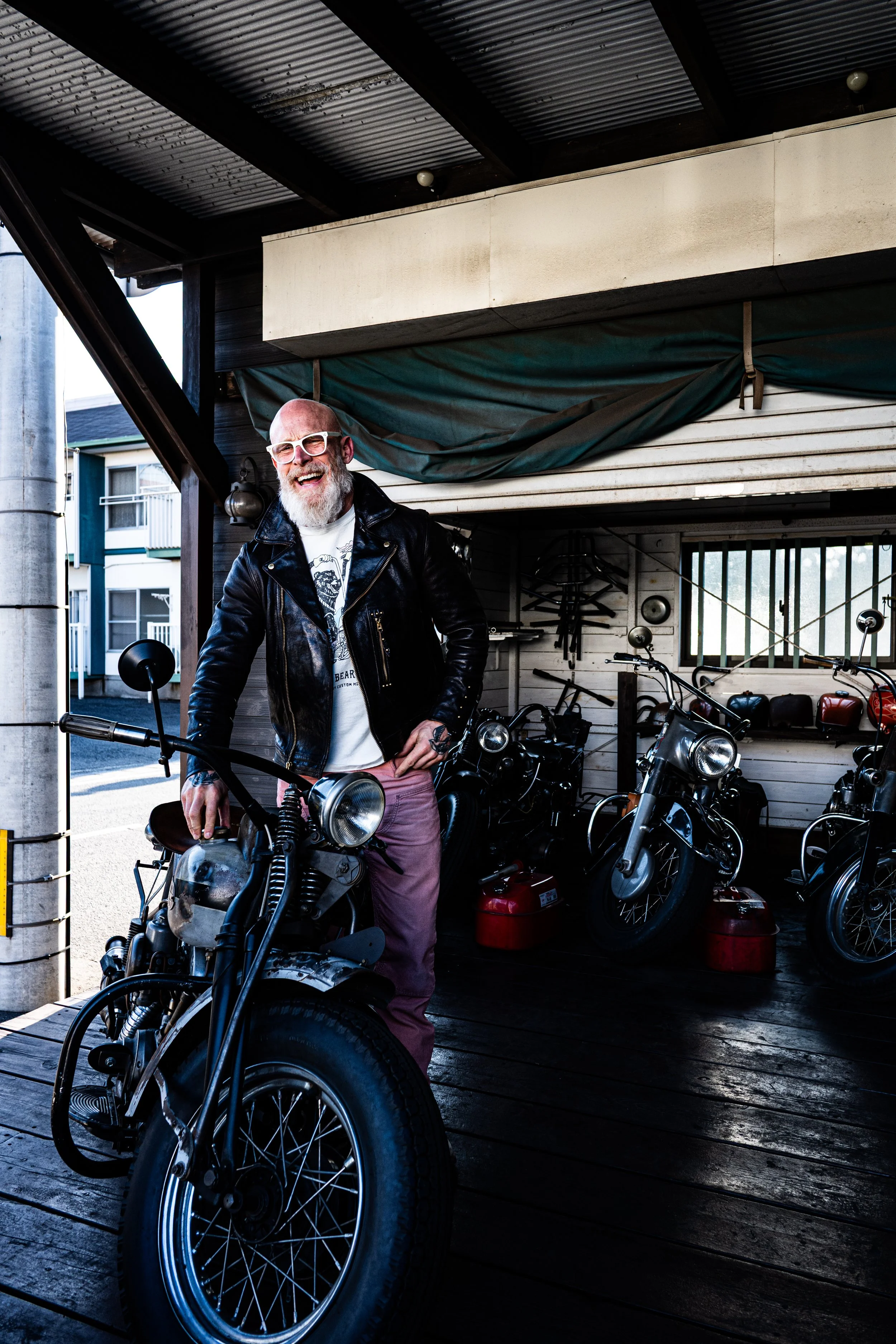 Oita, Freeway, and the Bikes BJ Makes