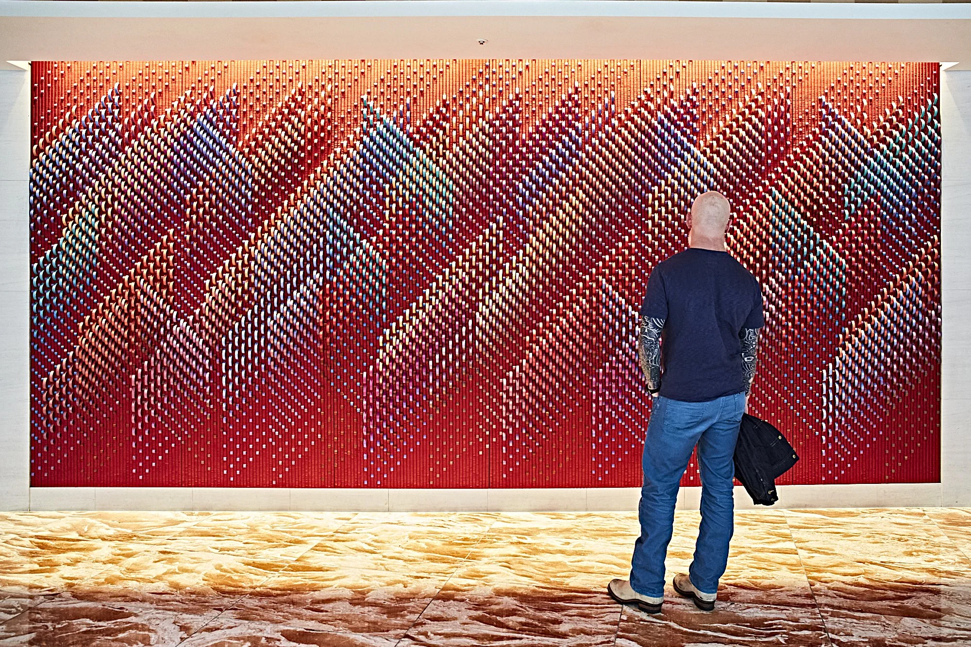 Black Bear Brand OCEAN Blue Distressed Corduroy