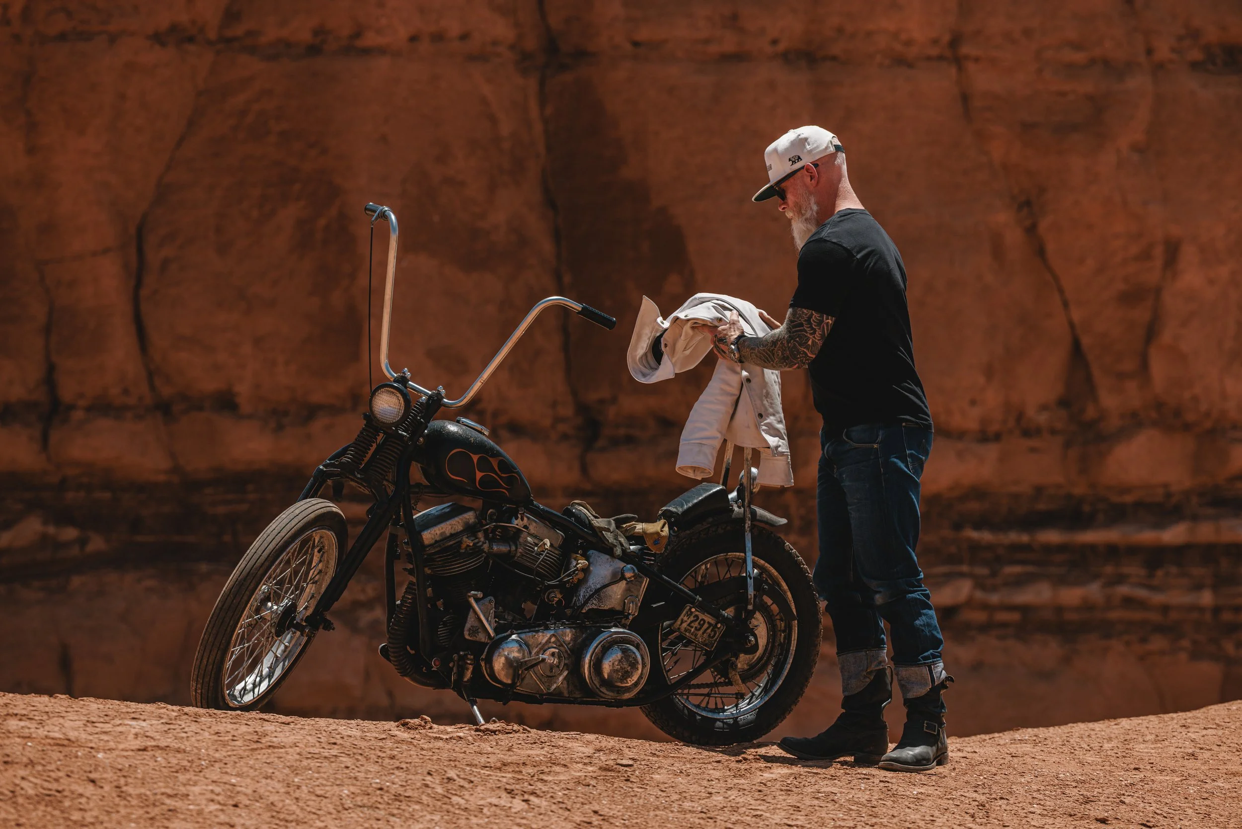 Black Bear Brand - IVORY Made in Japan BASEBALL Hat
