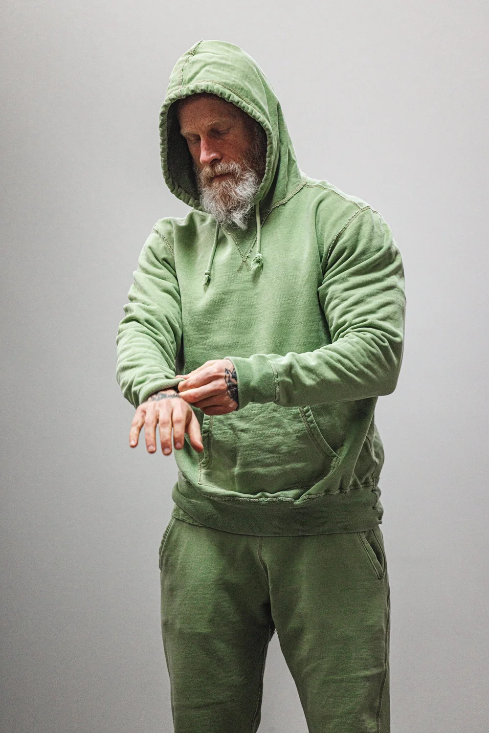 Black Bear Brand OLD MONEY GREEN Garment Dyed - Ultimate 30oz 