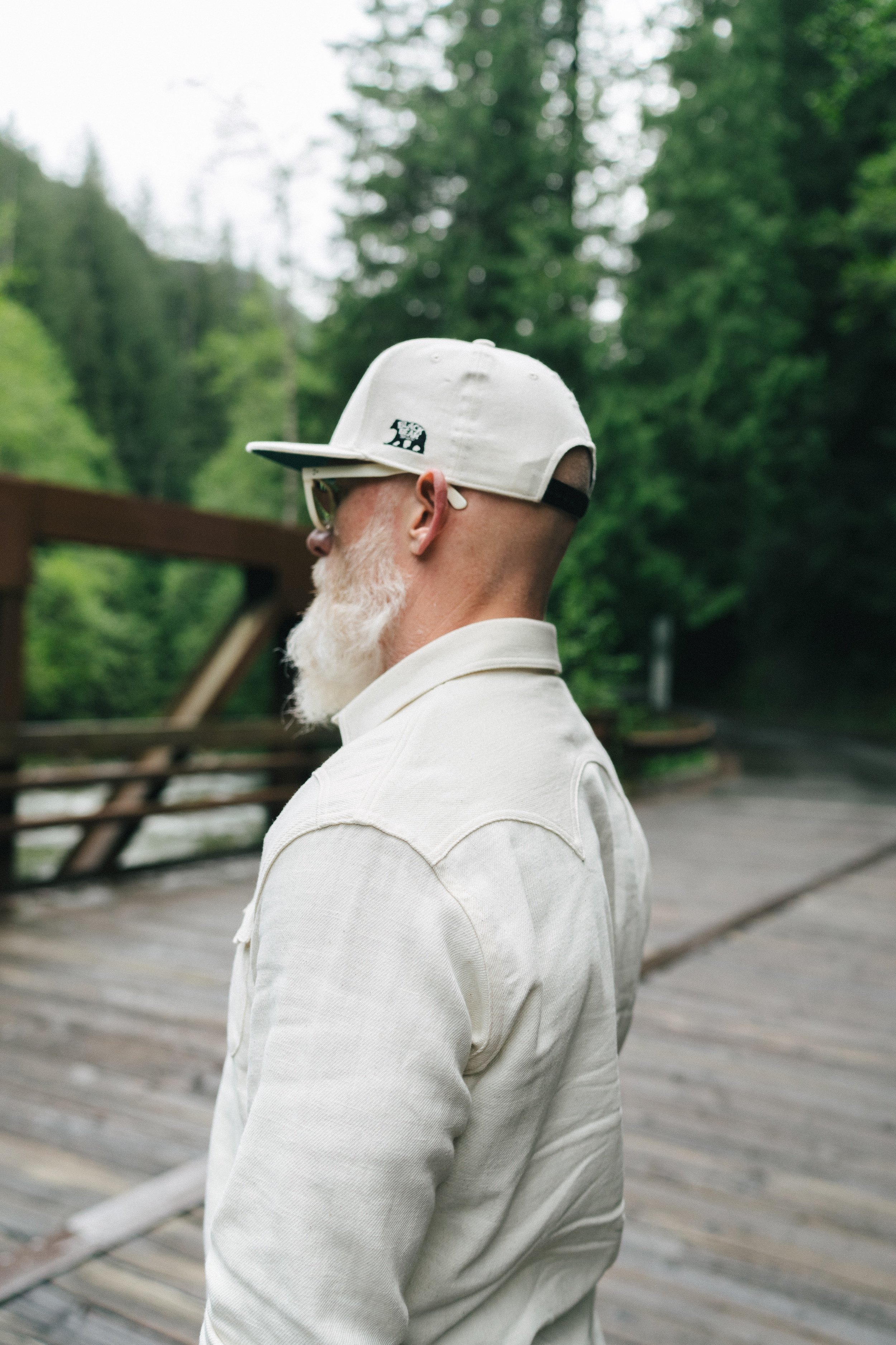 Black Bear Brand - Vintage NATURAL... Western P-Snap Shirt