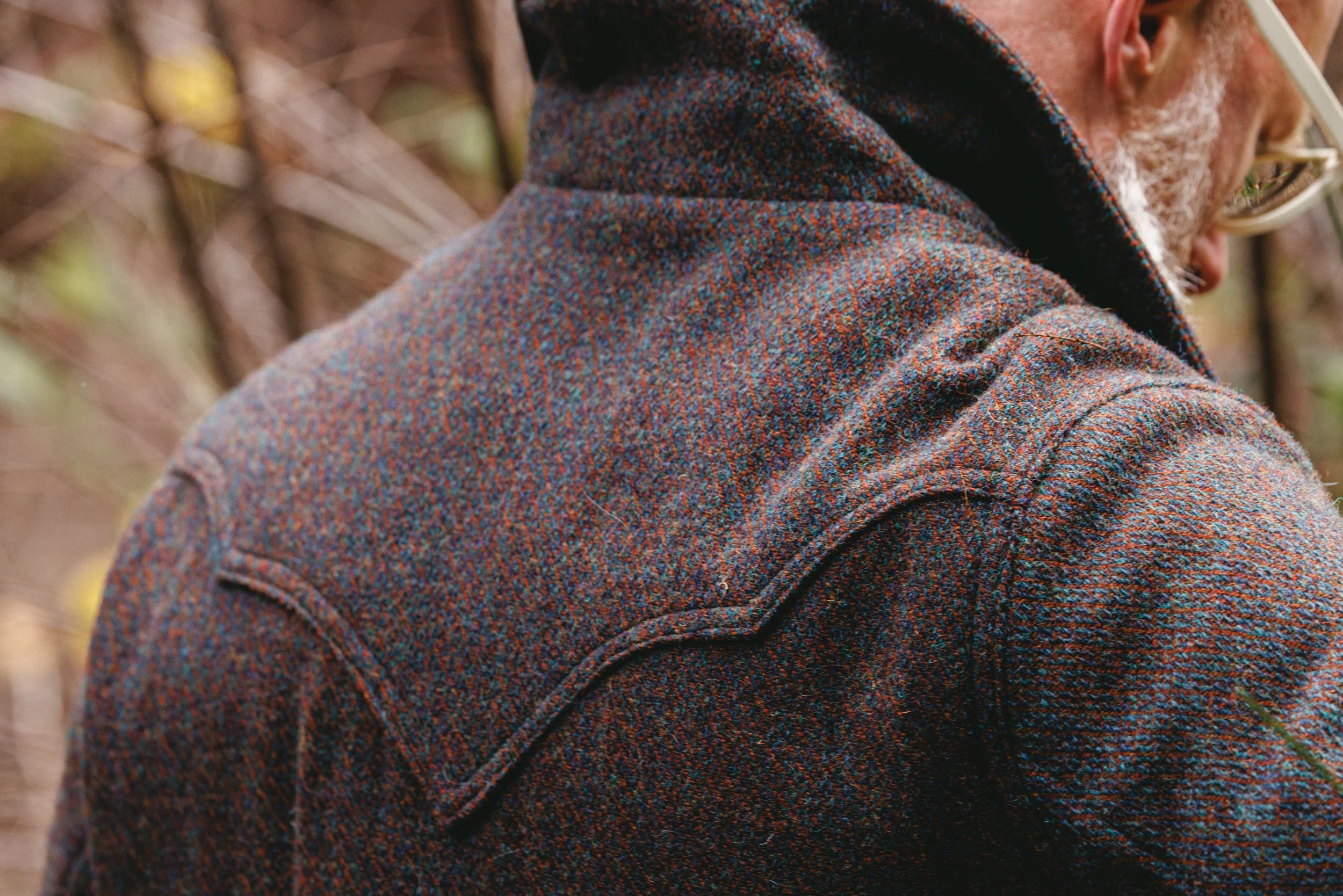 Black Bear Brand - Harris Tweed STONEWALL Western Wool Coat