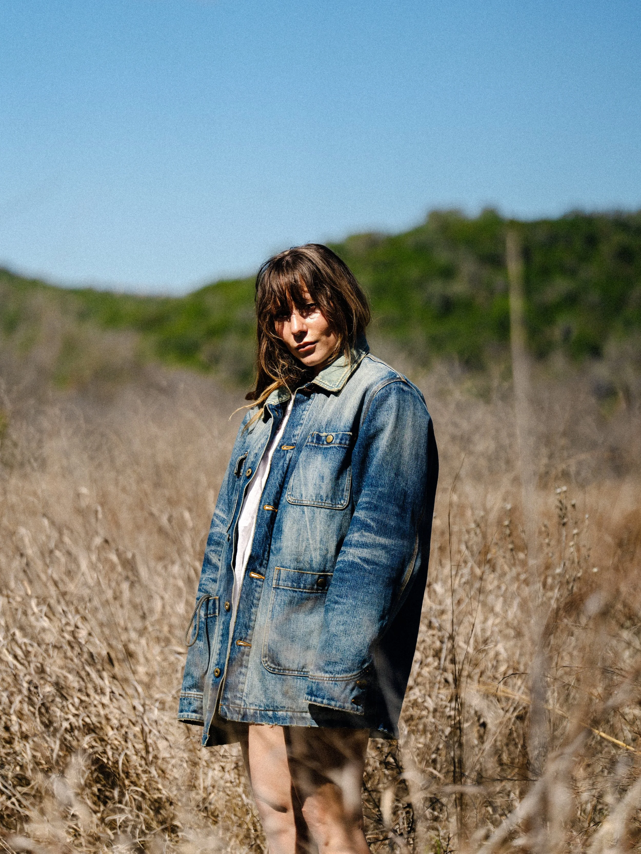 Black Bear Brand WINTER Washed Denim Chore Coat