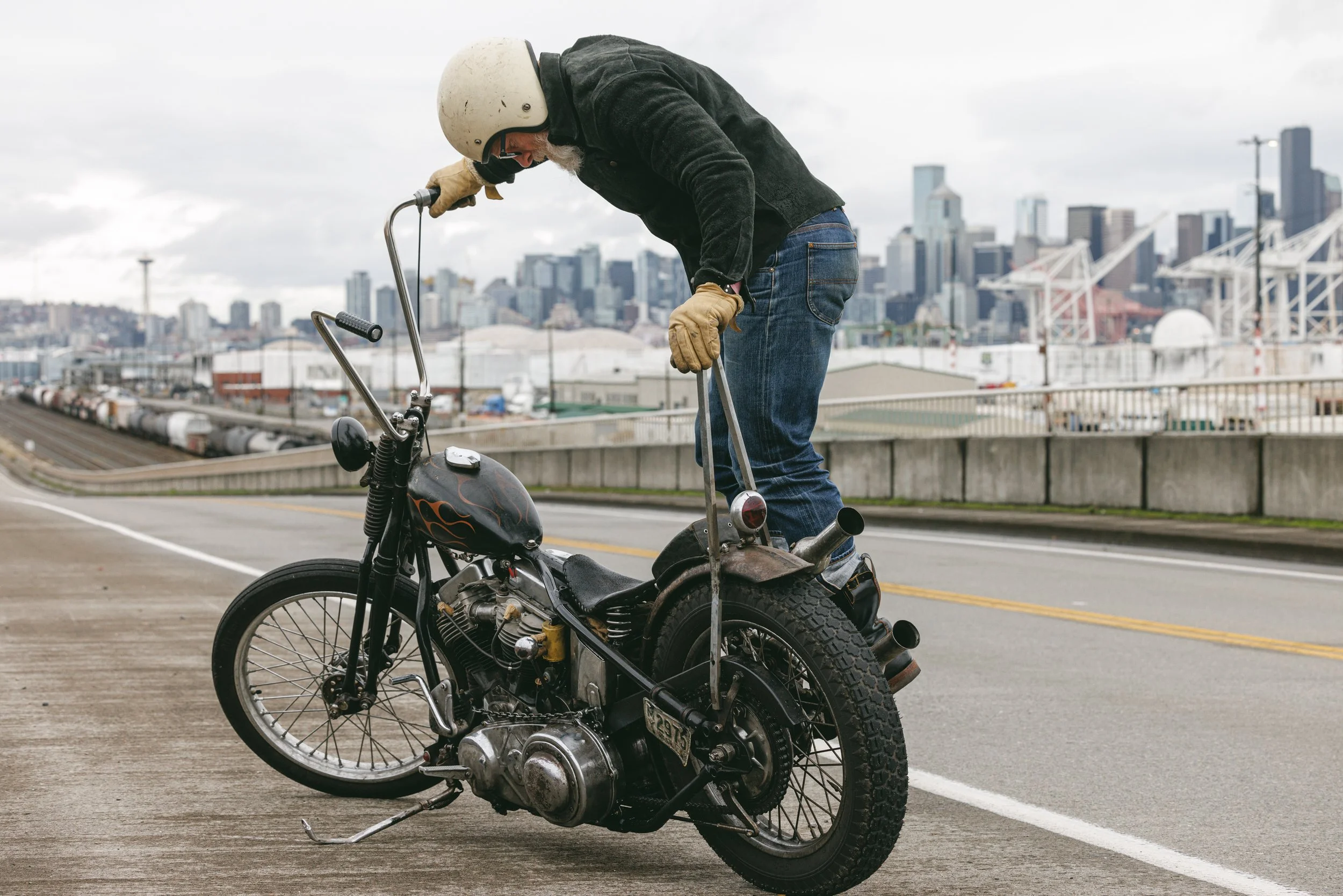 Black Bear Brand Rough-RIDER BLACK CHARCOAL Horsehide  Western Rough Out OVER-Shirt