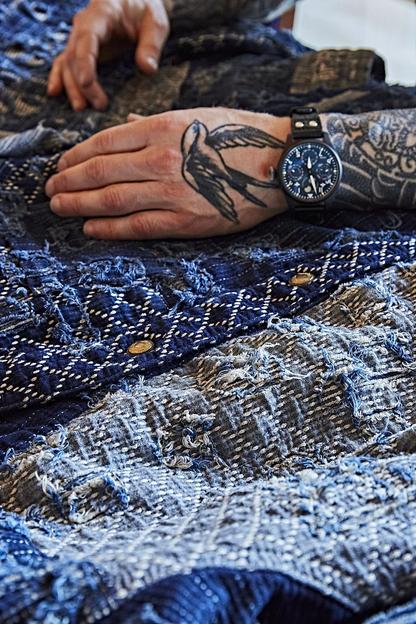 Black Bear Brand BORO Kung Fu Lounge Pants