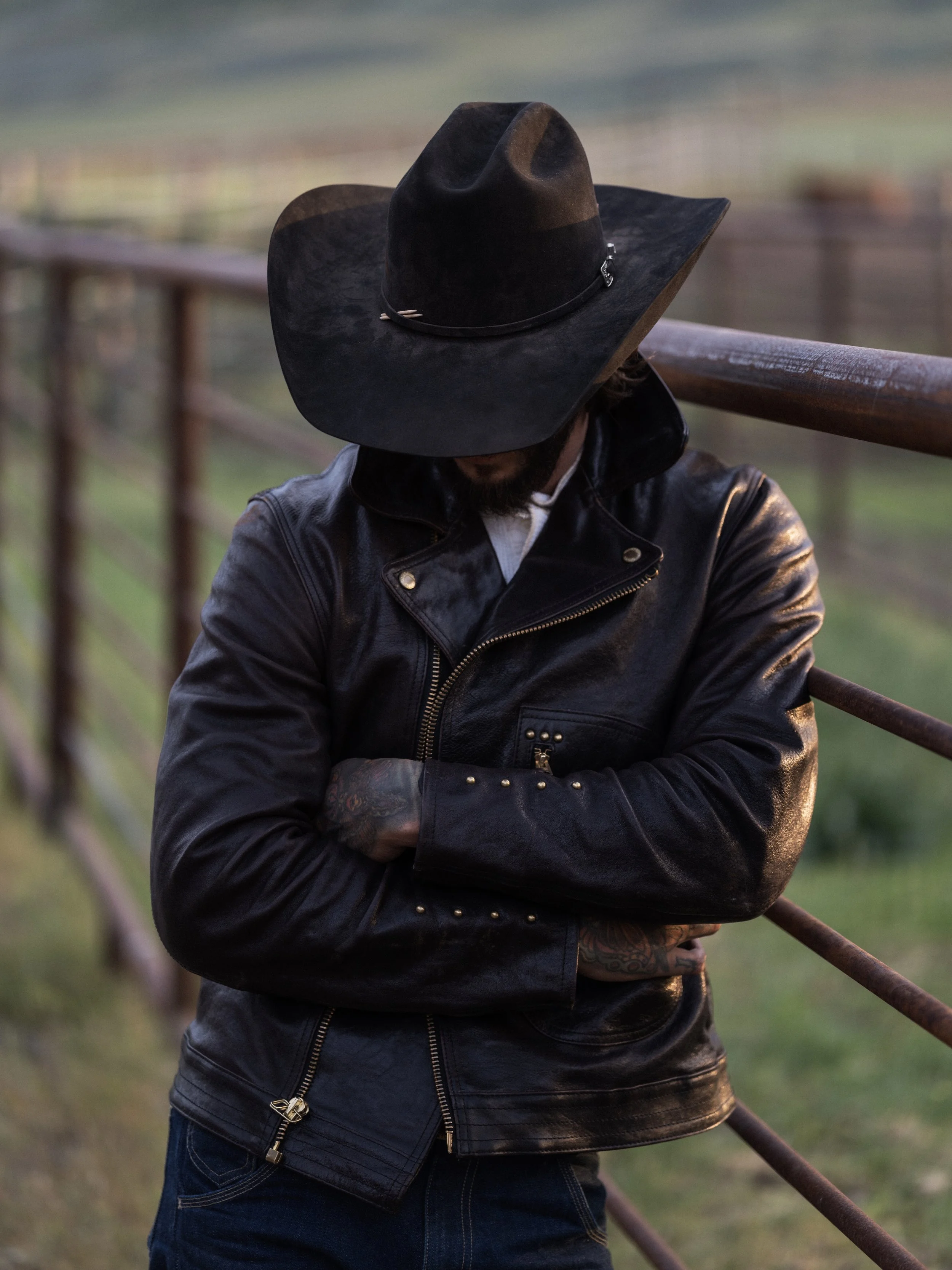 Black Bear Brand - Leathertogs 1933... the pre-war Moto Jacket in Horween Horsehide