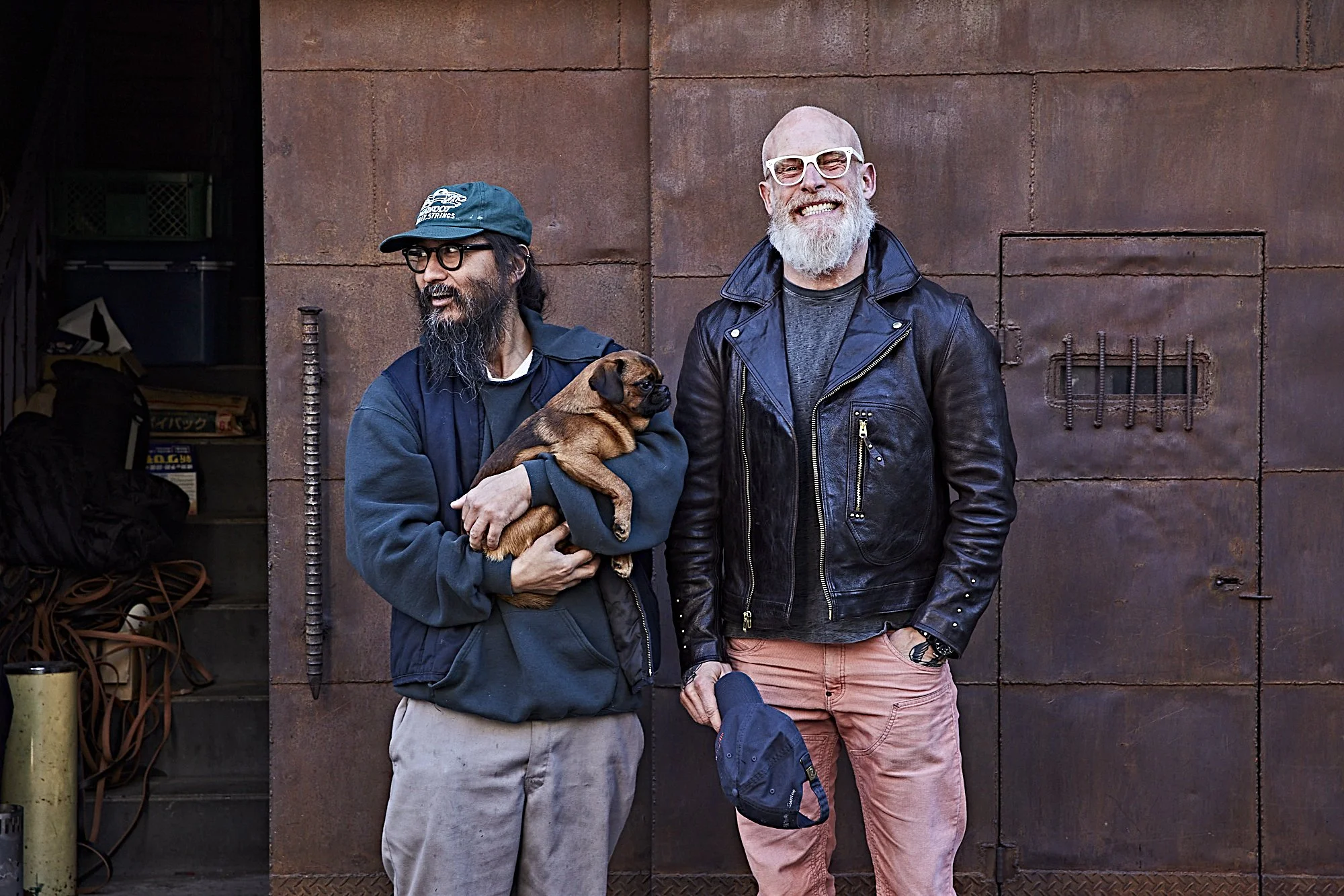 Black Bear Brand double front Vintage ROSE washed Cords