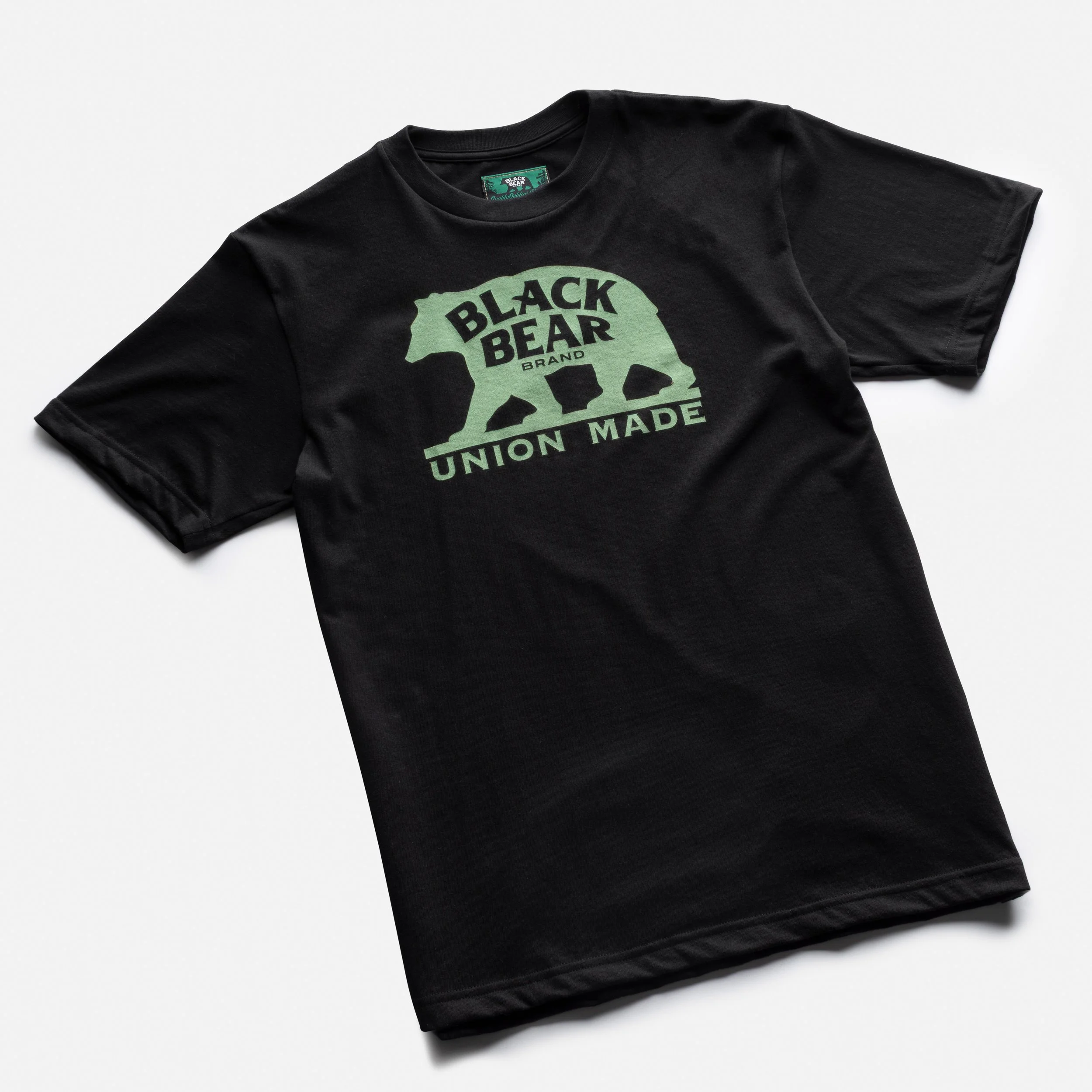 Black Bear Brand logo tee in limited edition color seafoam green.jpg