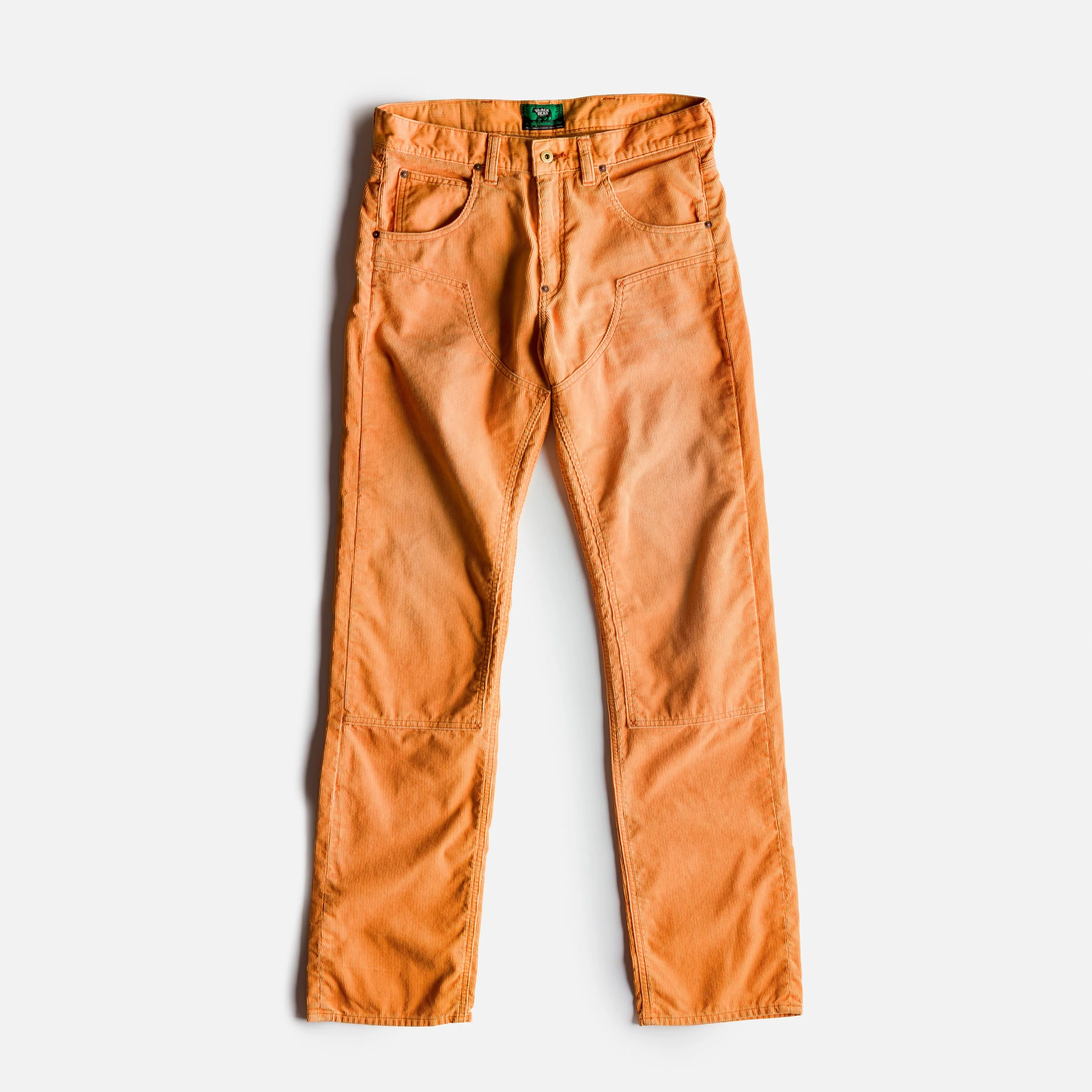 Black Bear Brand double front BURNISHED ORANGE Cords