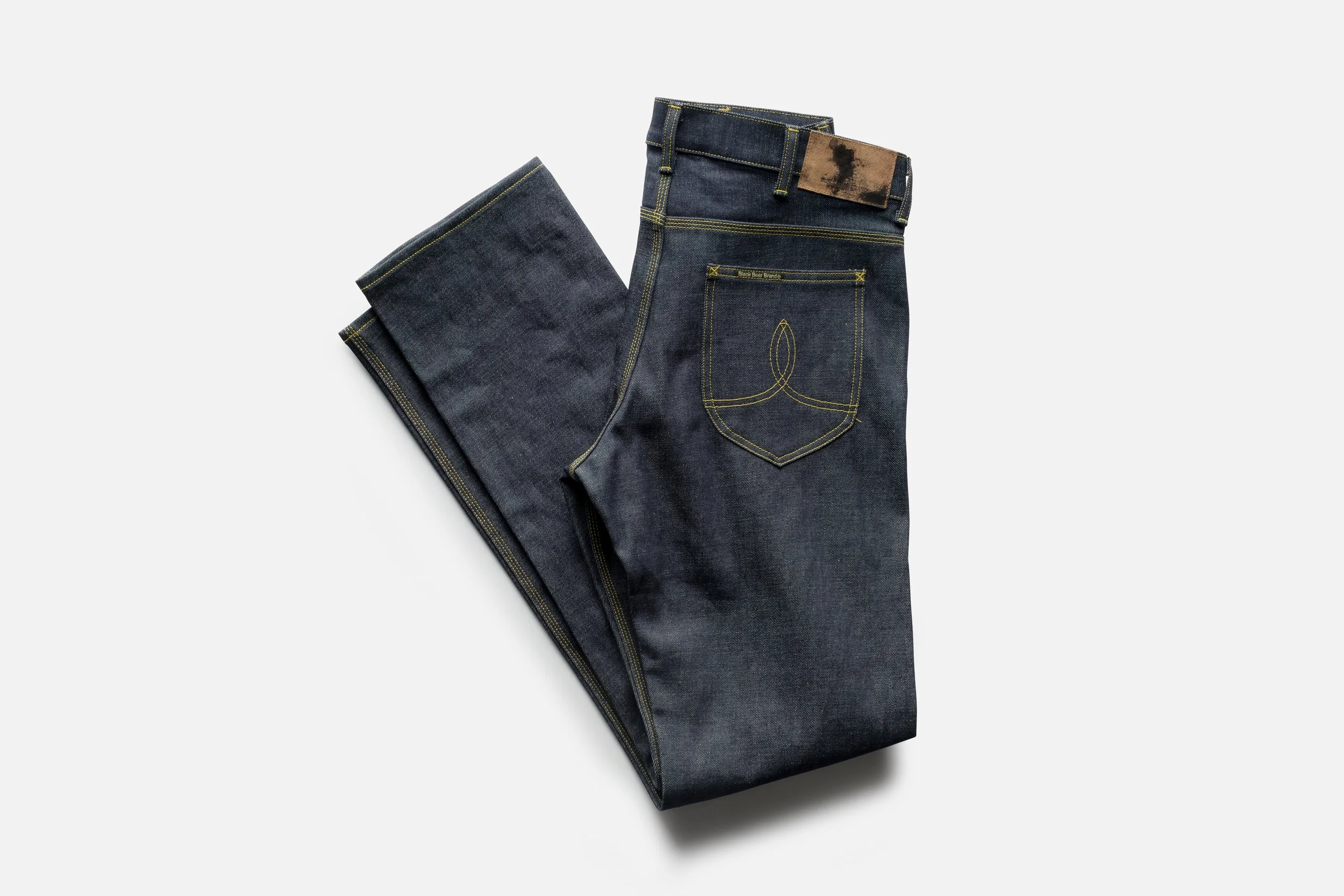 Limited Edition Black Bear Brand - HEAVEY button fly Cowboy Jeans