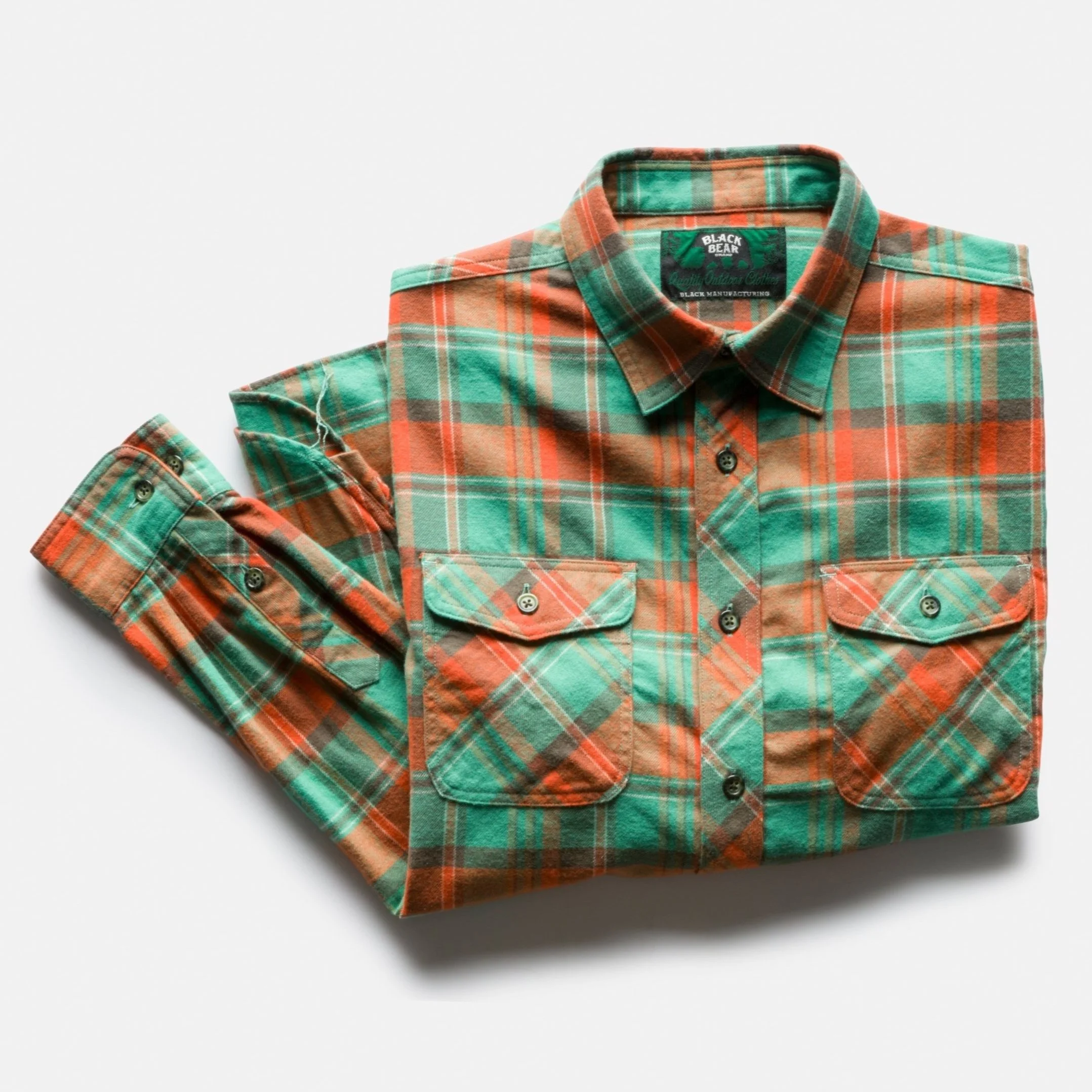 Black Bear Brand HUNTLEY Flannel — Black Bear Brand