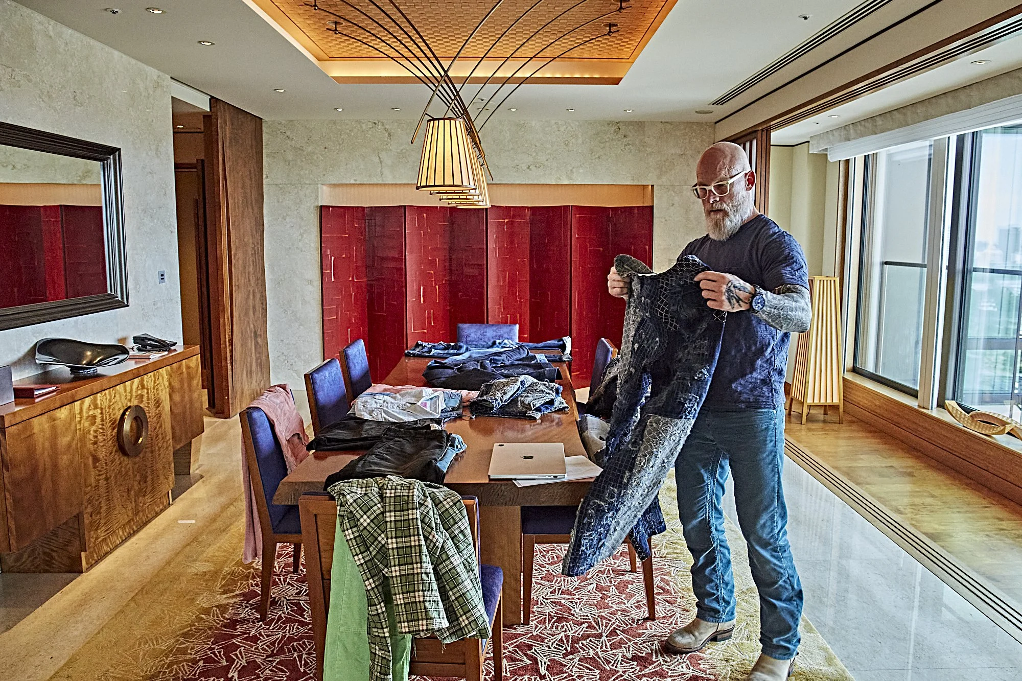 Black Bear Brand BORO Kung Fu Lounge Pants