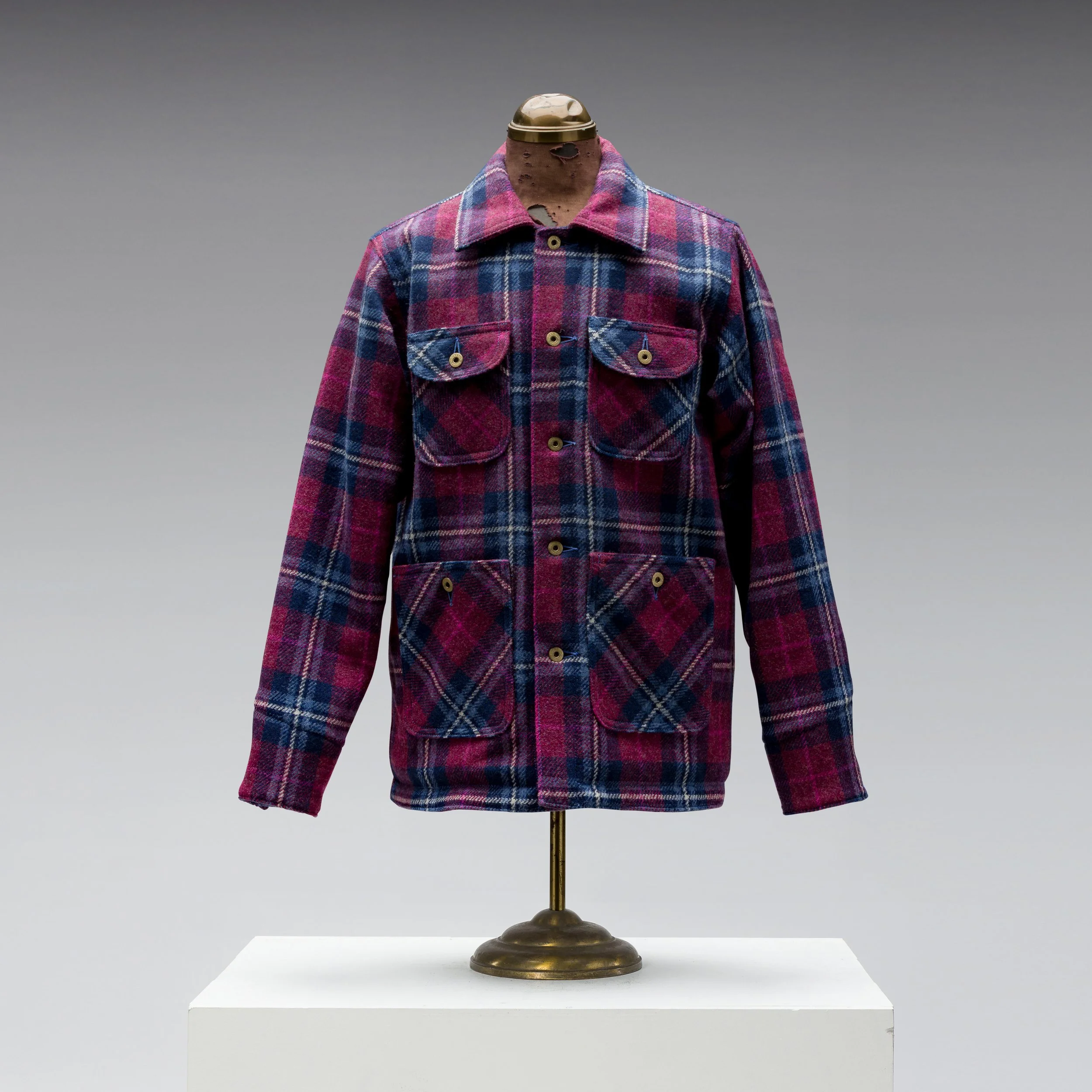Black Bear Brand ULTIMATE WOOL Chore Coat - WILDFLOWER Harris Tweed