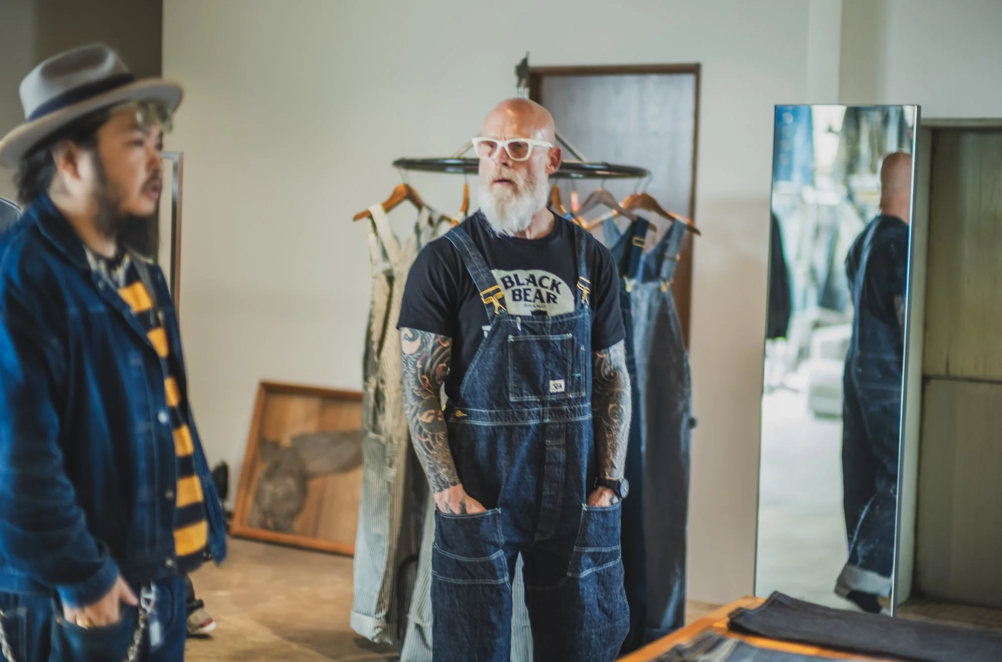 Black Bear Brand - Overalls "vintage" Collaboration with TCB