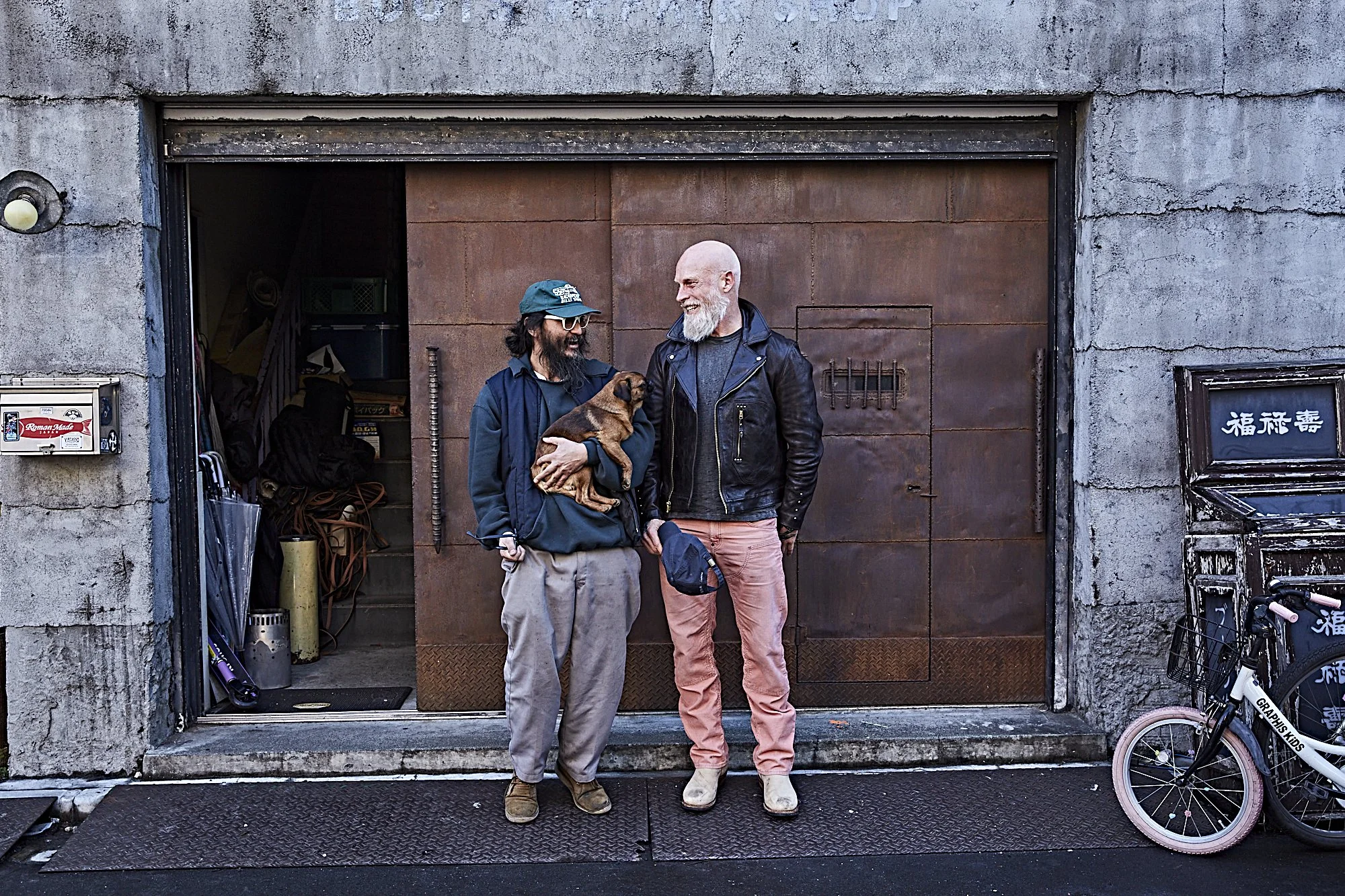 Black Bear Brand double front Vintage ROSE washed Cords