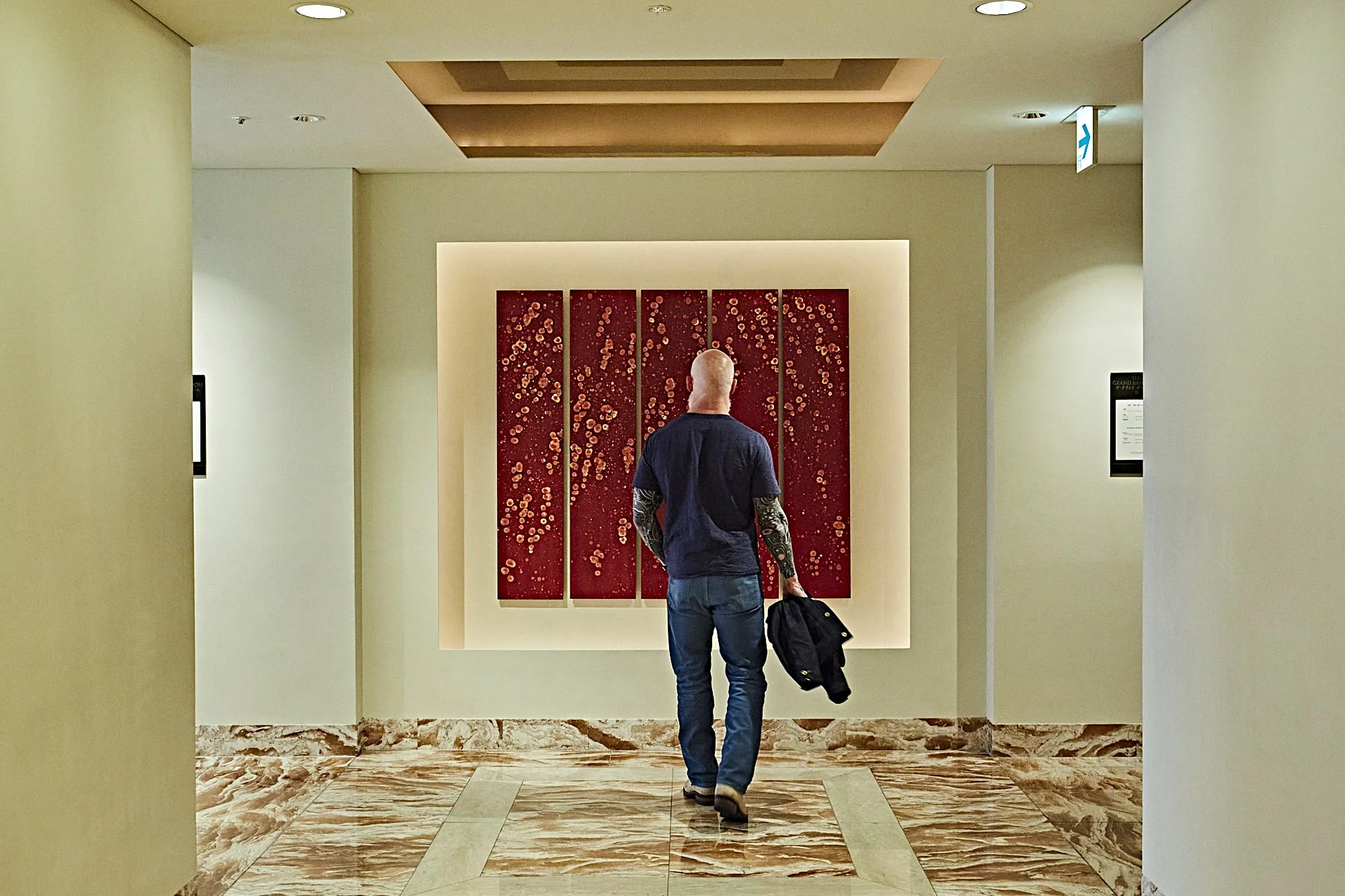 Black Bear Brand OCEAN Blue Distressed Corduroy