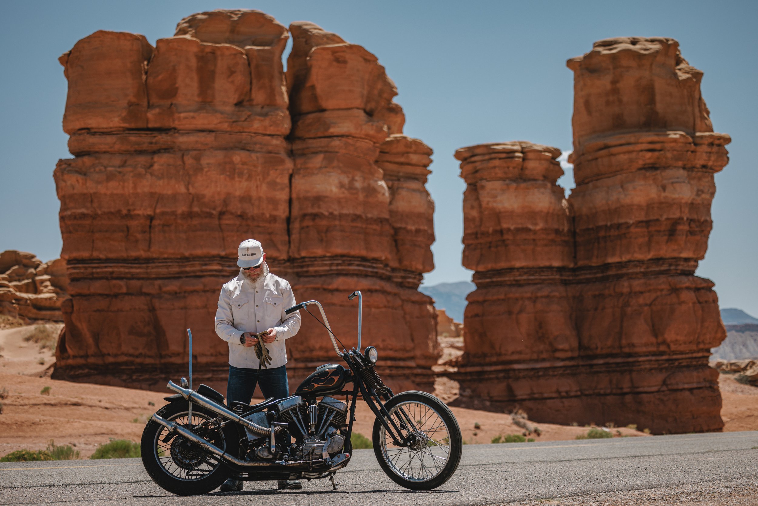 Black Bear Brand - IVORY Made in Japan BASEBALL Hat