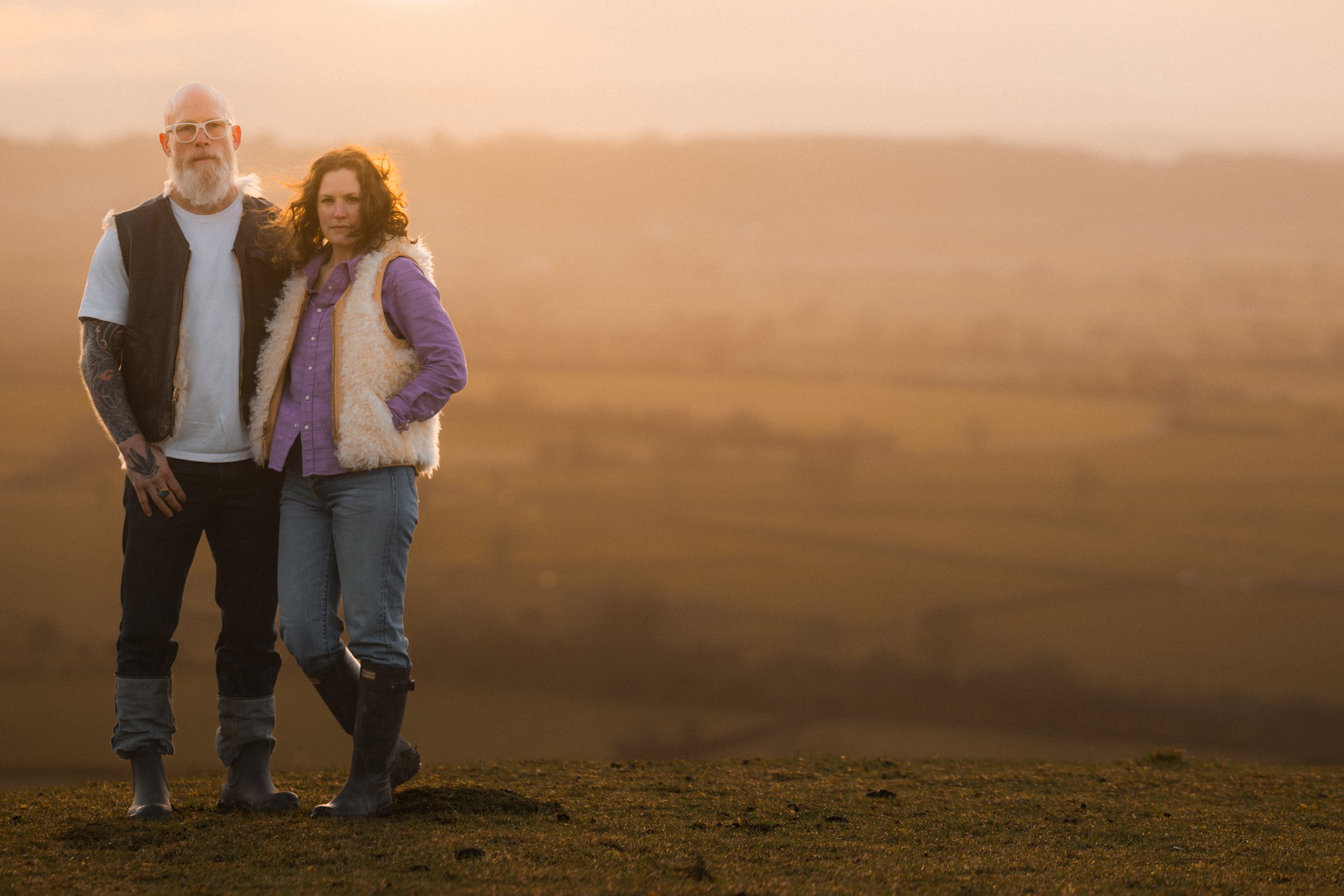 Black Bear Brand WOMAN - Long Curl Lambskin & Horween Horsehide... reversible