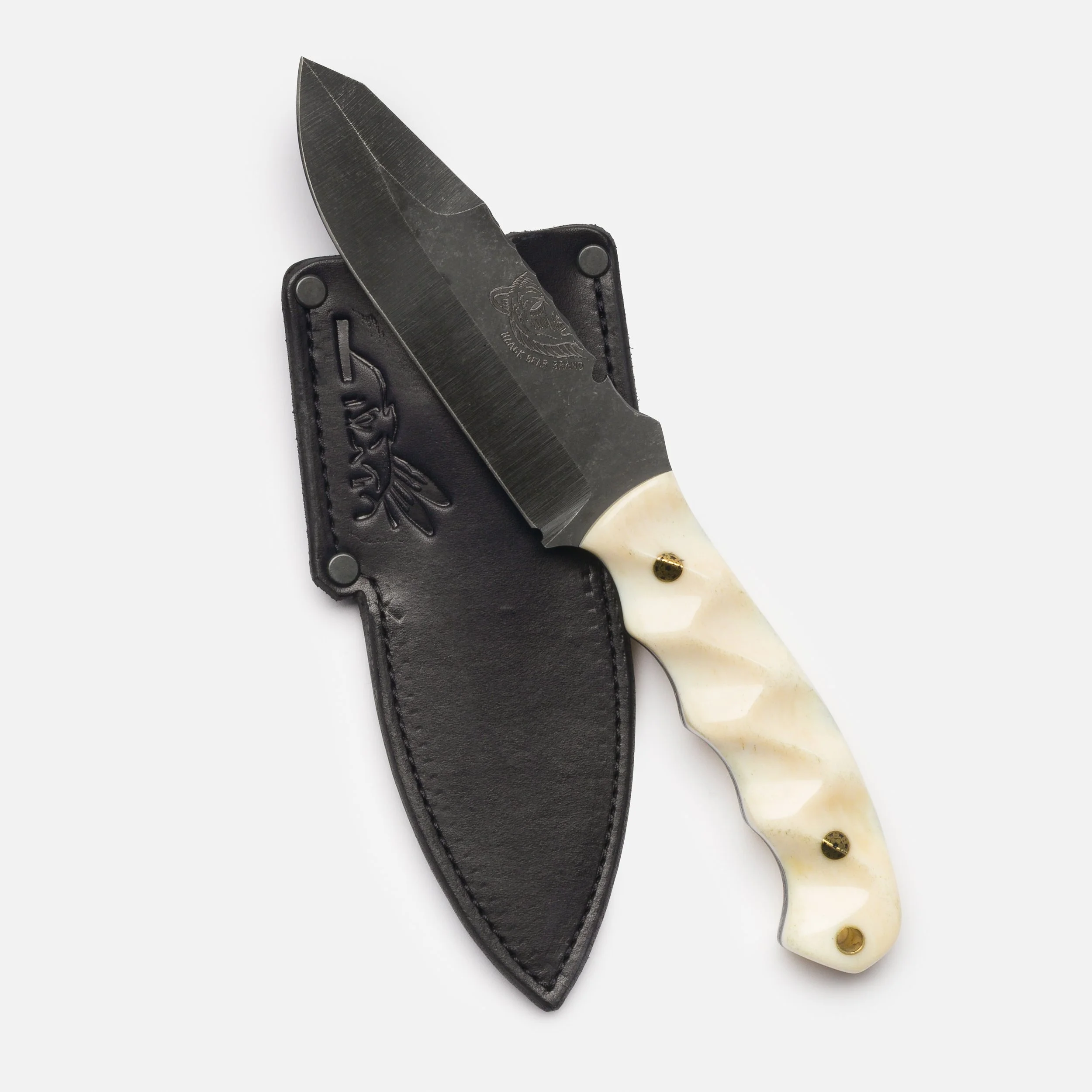 Black Bear Brand x Half Face Blades... very special collaboration knife