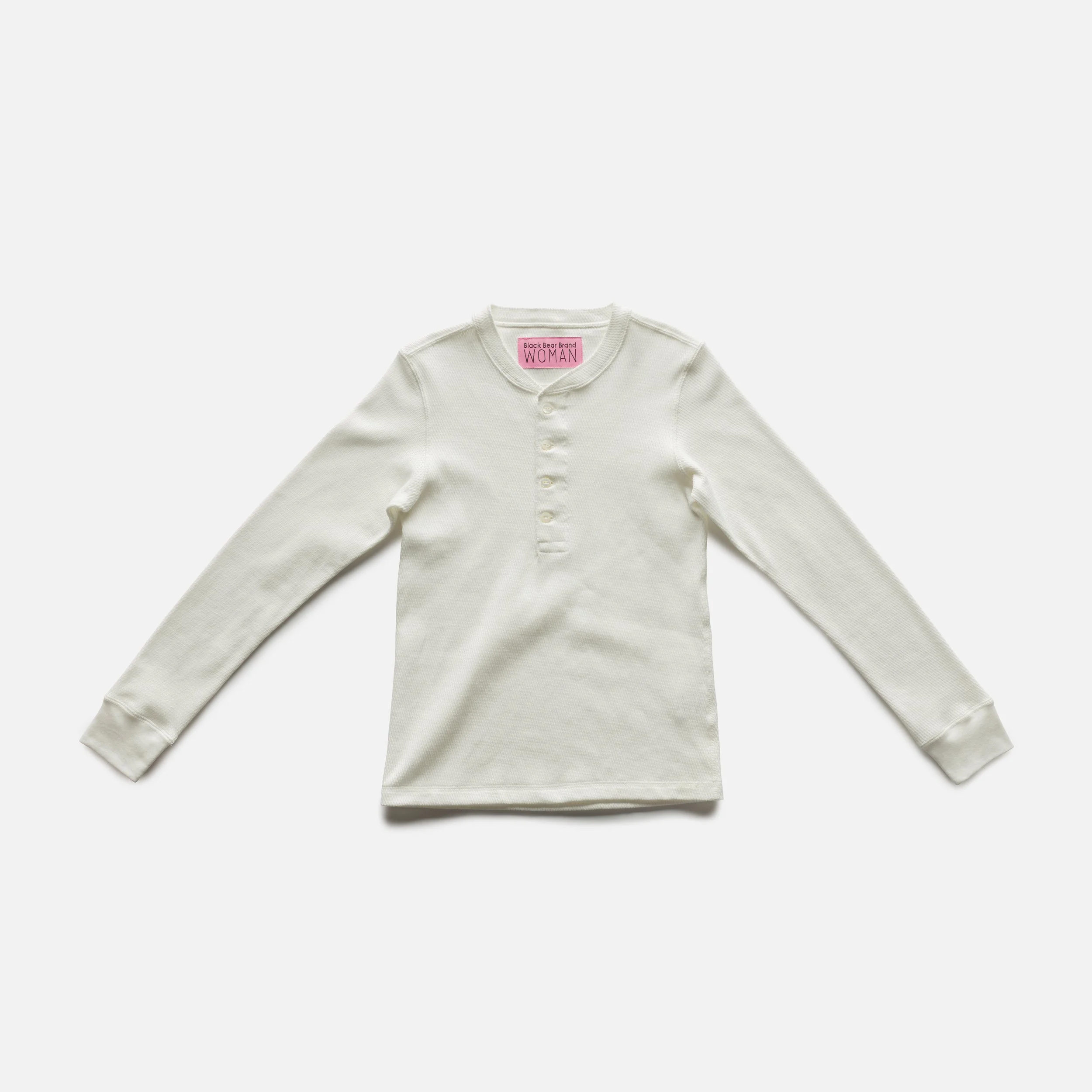 Black Bear Brand WOMAN - Japanese Cotton Thermal Henleys