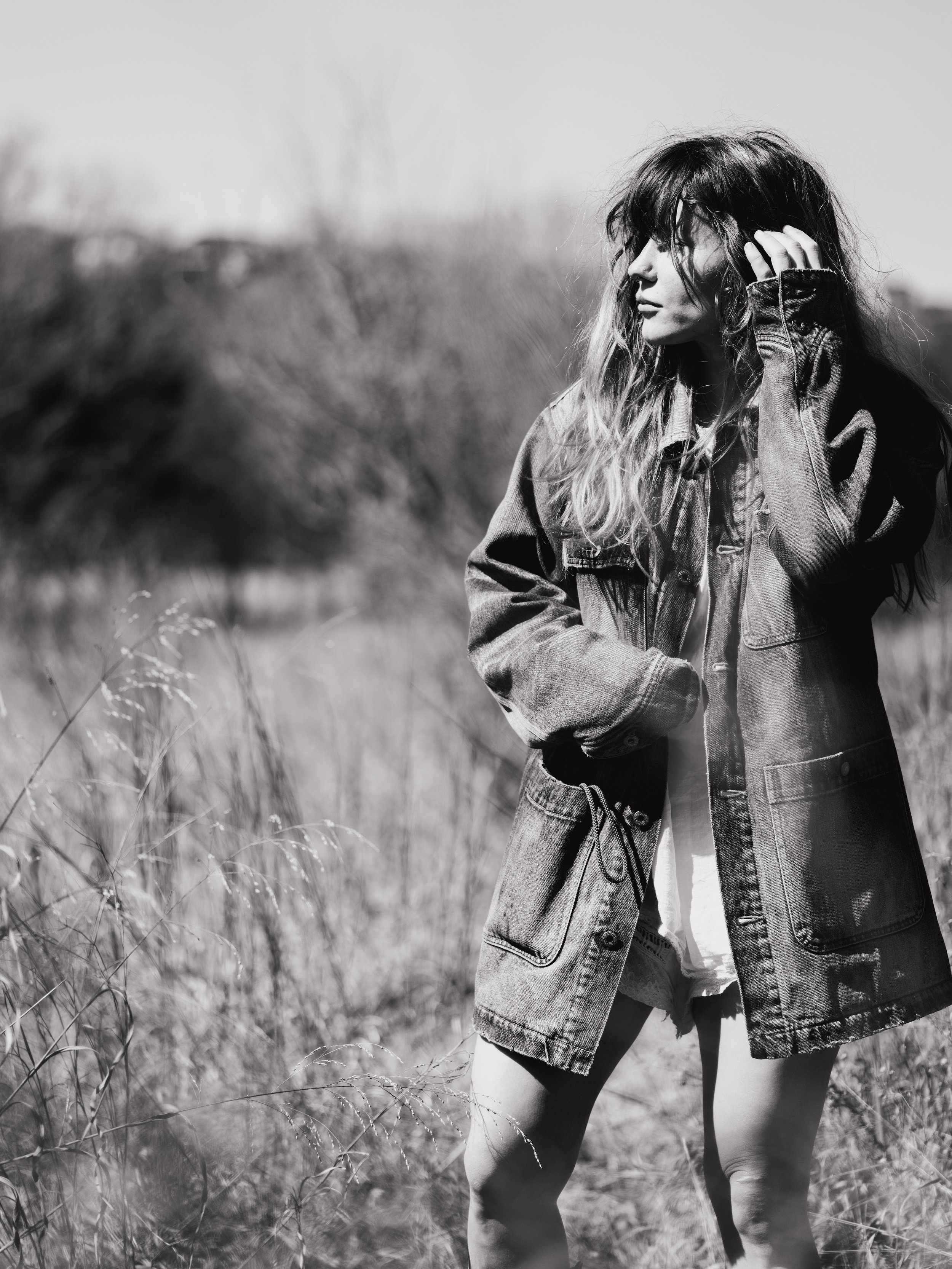 Black Bear Brand WINTER Washed Denim Chore Coat